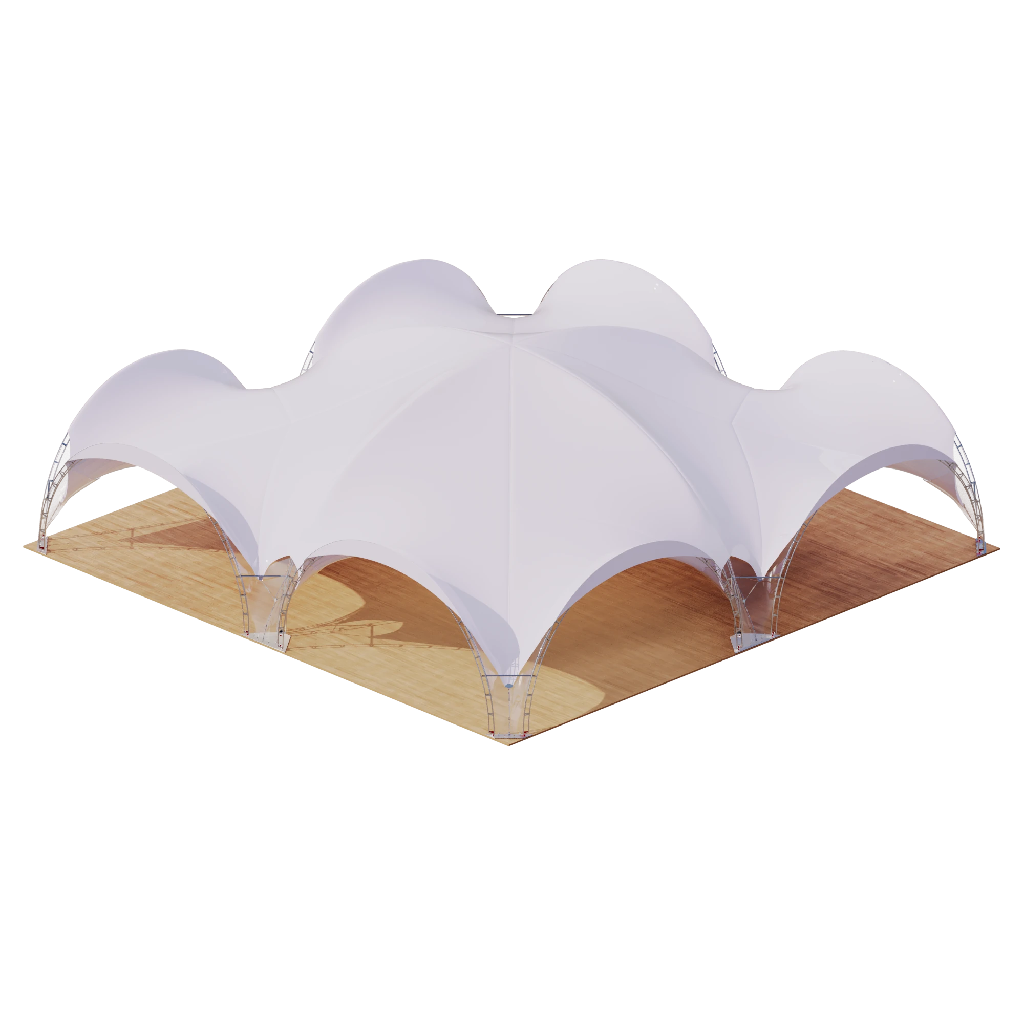 Арочный шатёр 20х20 — 400 м²