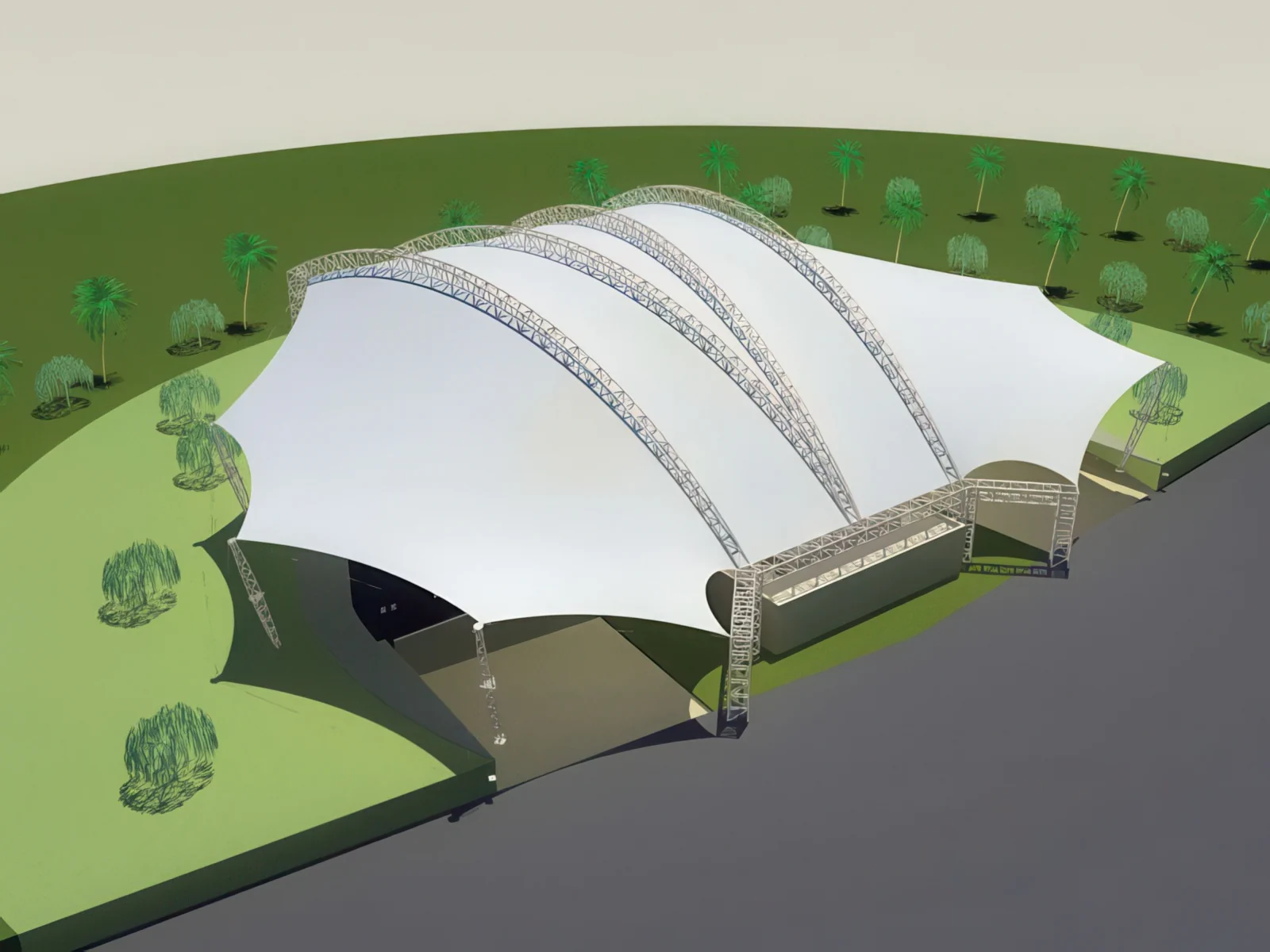 Концертные площадки проект 27