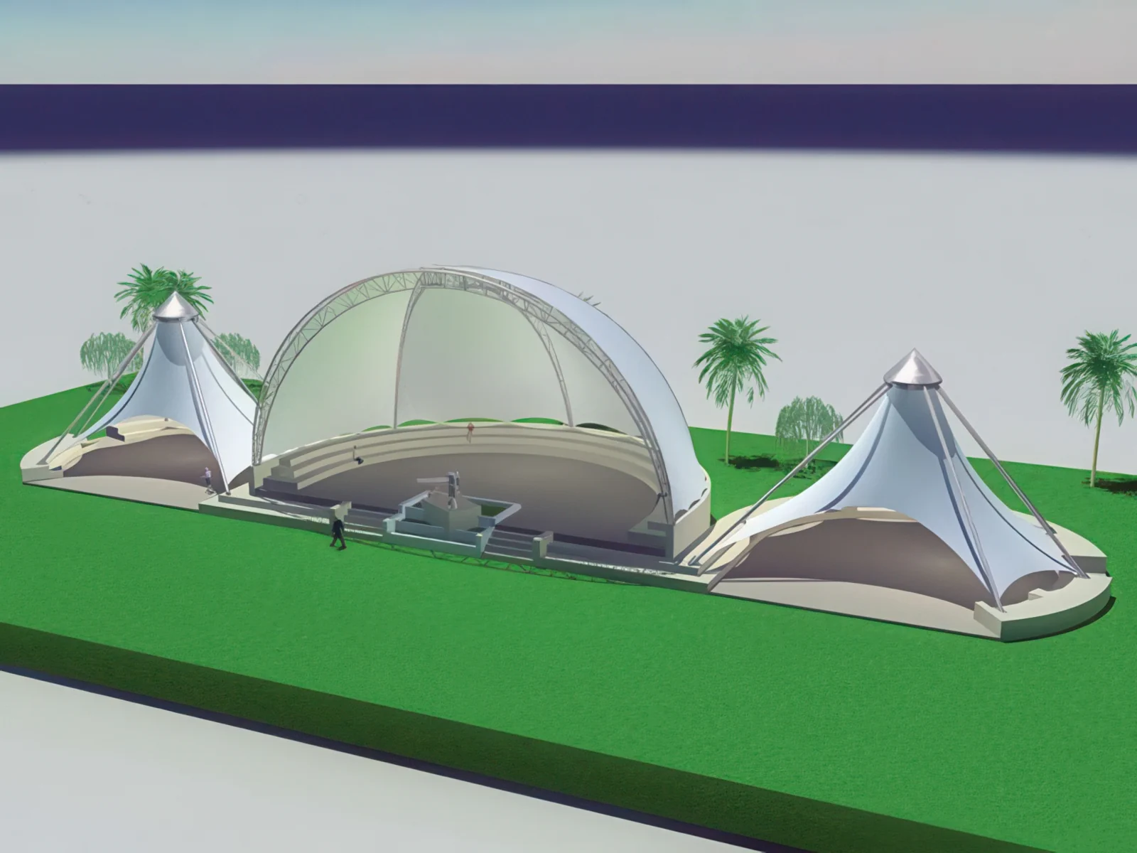 Концертные площадки проект 33