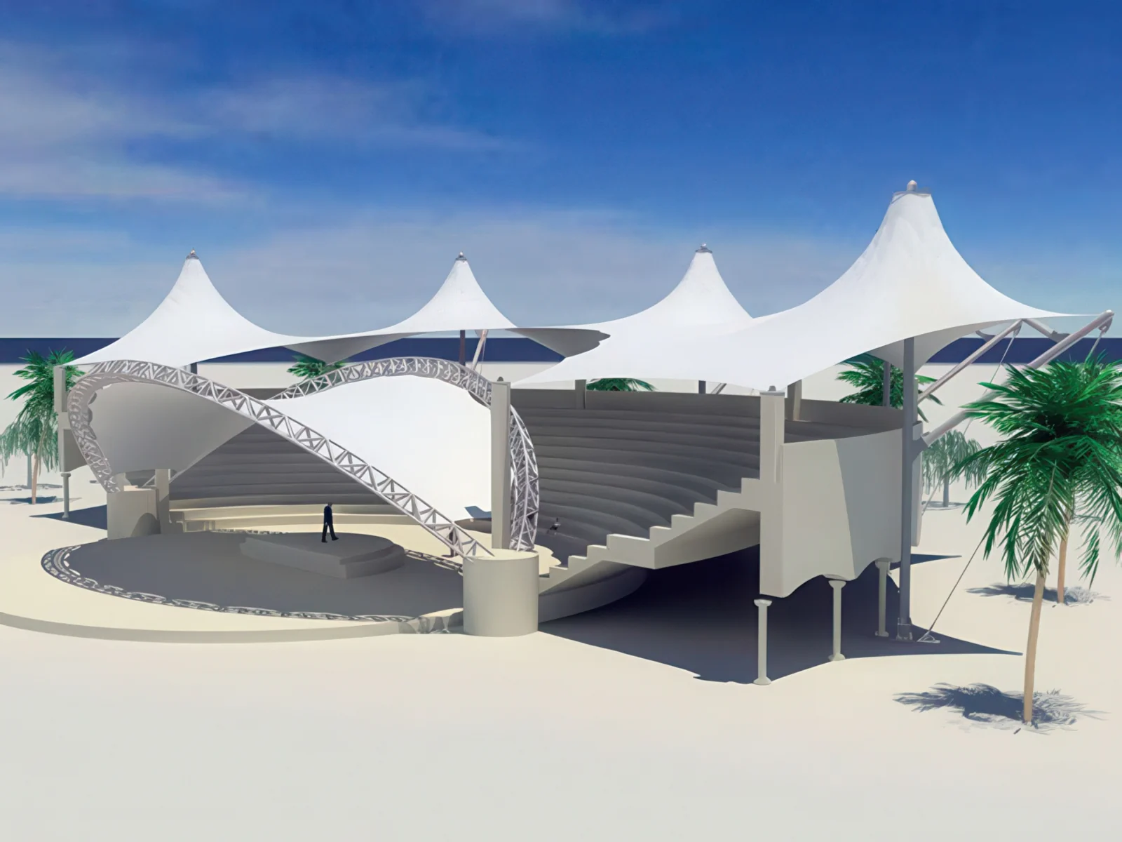 Концертные площадки проект 43