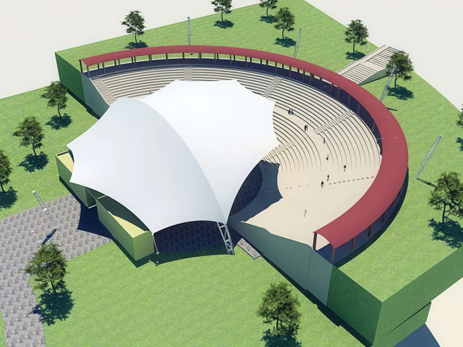 Концертные площадки проект 46