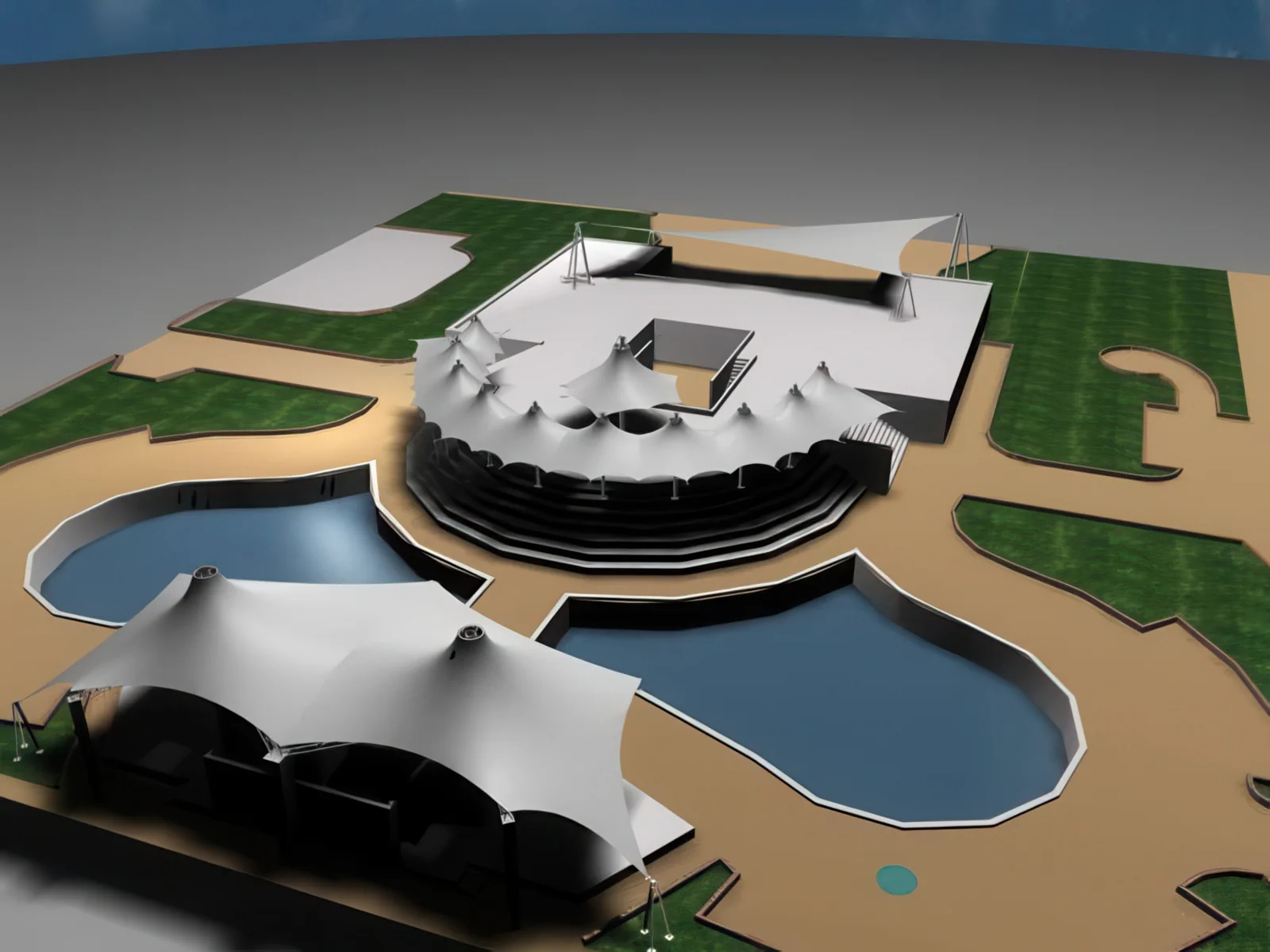 Тентовые ансамбли проект 6