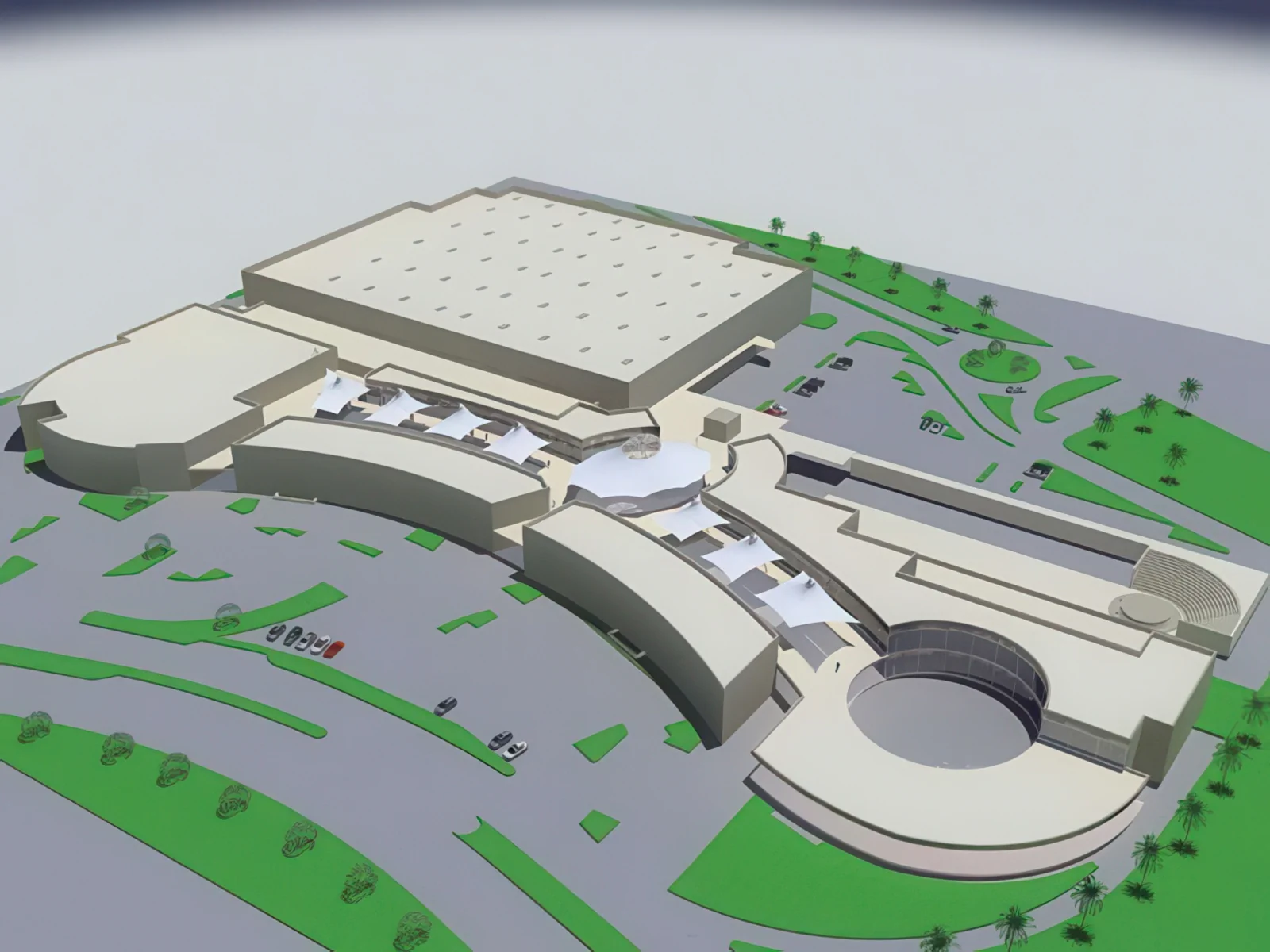 Тентовые ансамбли проект 8