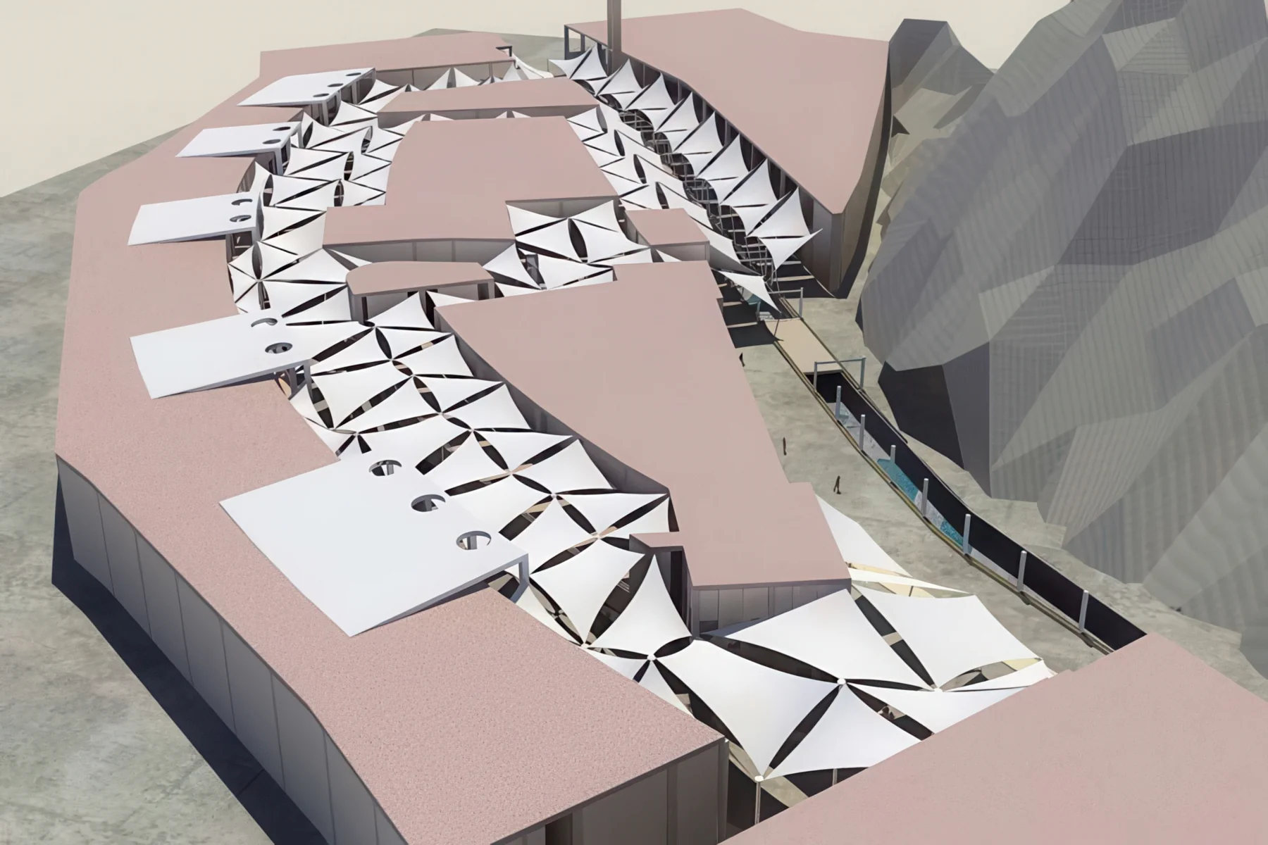 Тентовые ансамбли проект 23