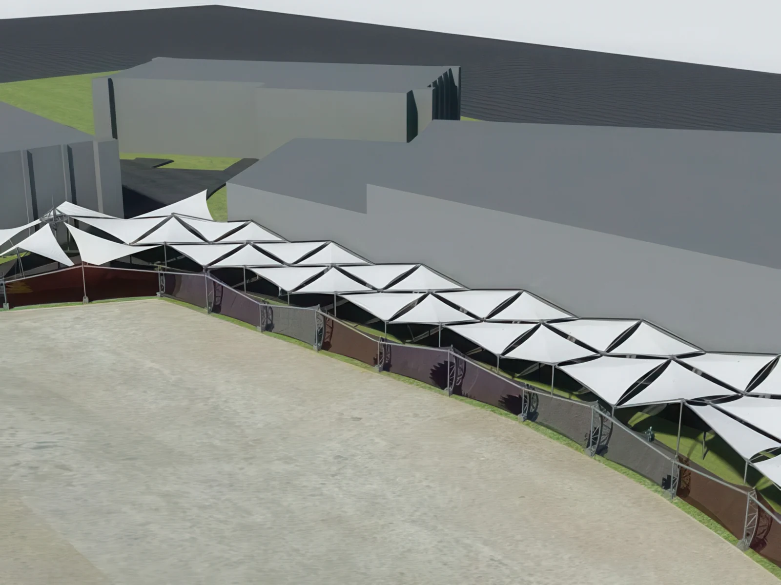 Тентовые ансамбли проект 29