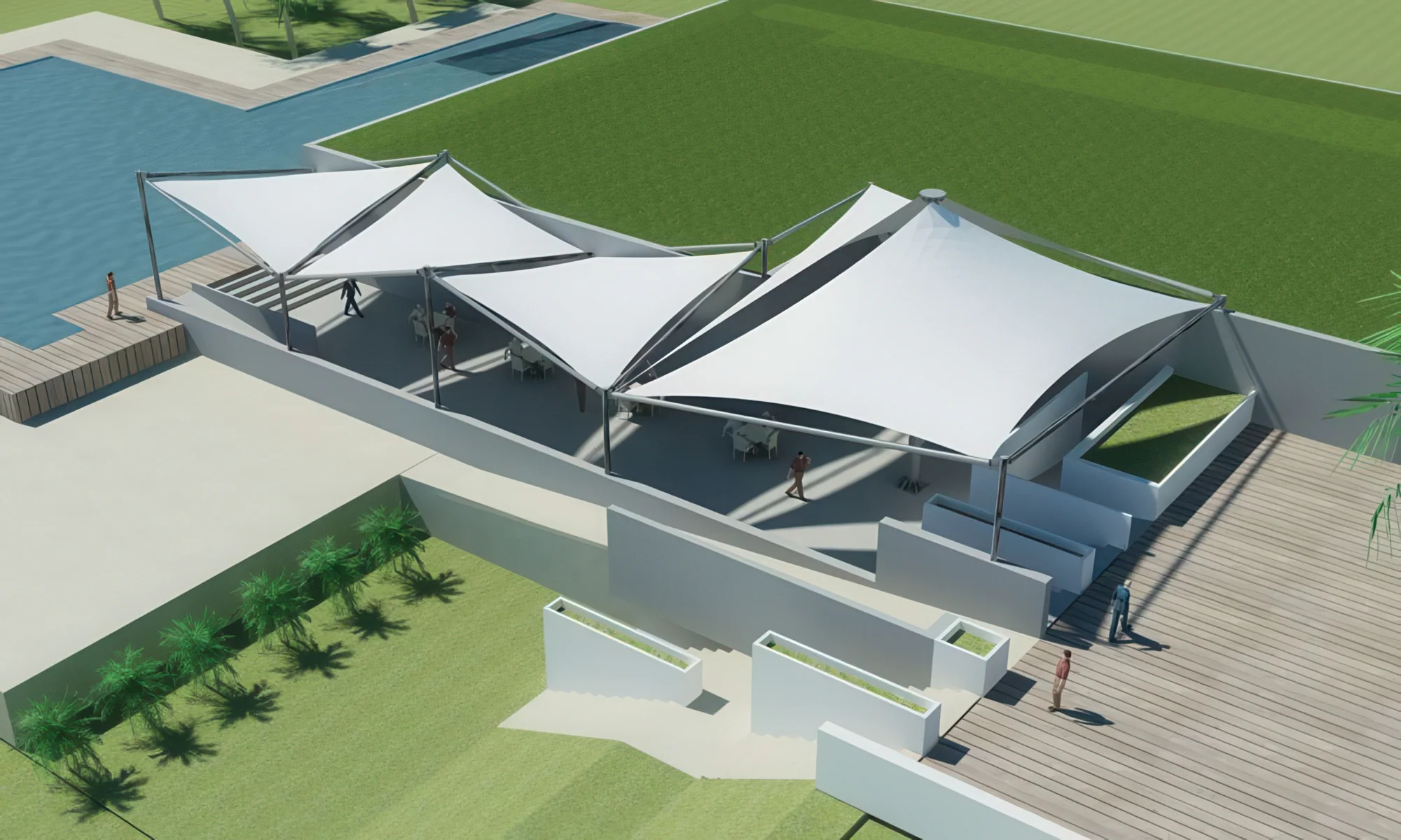 Тентовые ансамбли проект 43