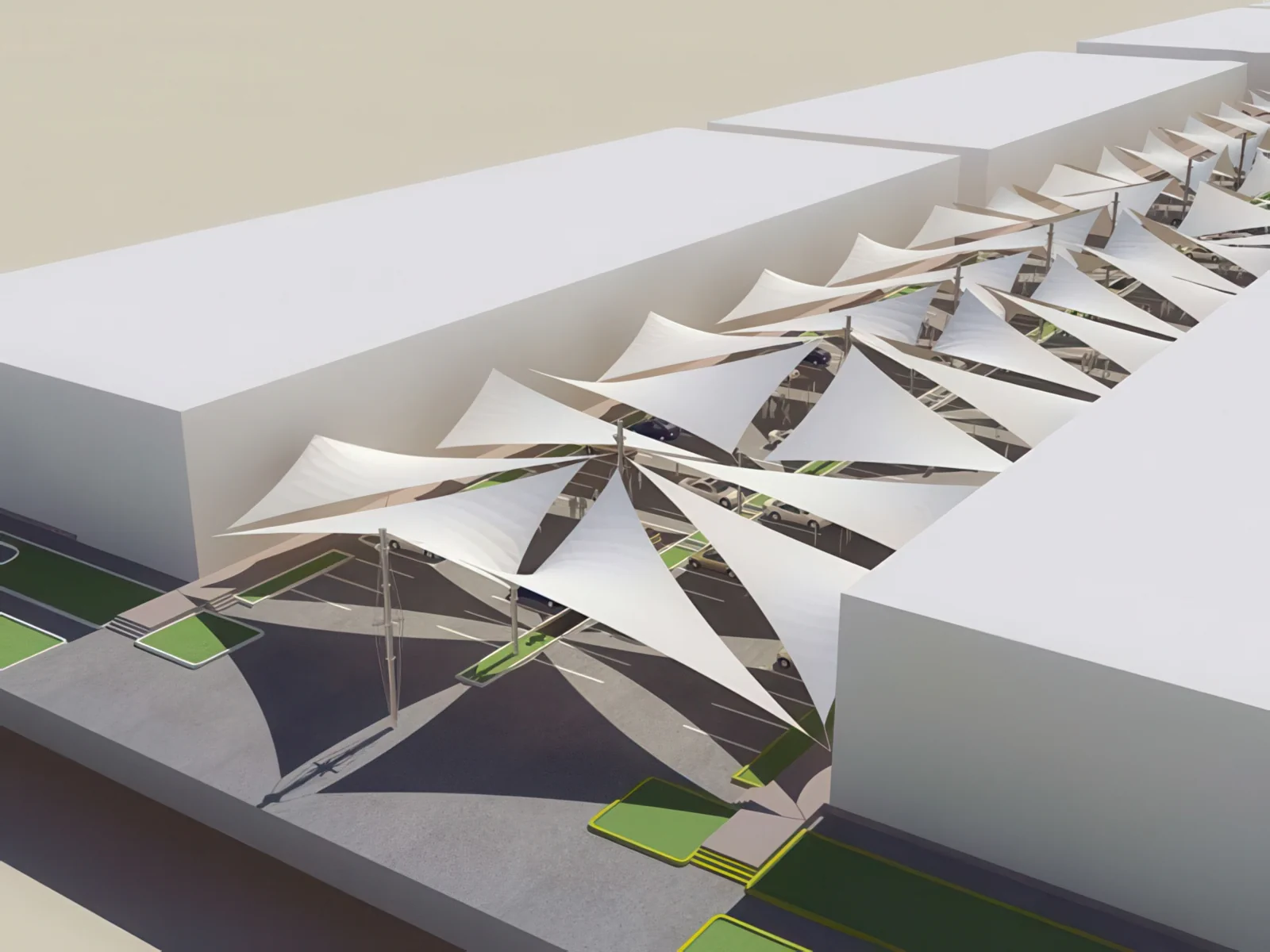 Тентовые ансамбли проект 45