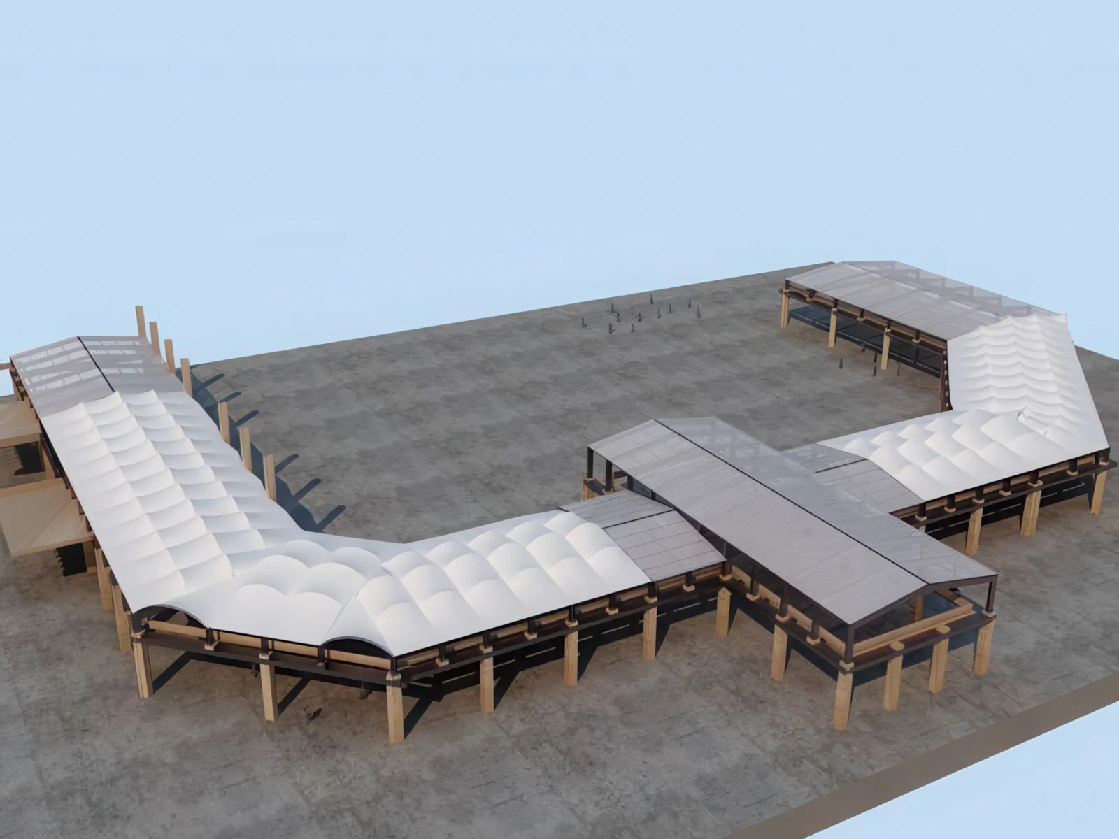 Тентовые ансамбли проект 47