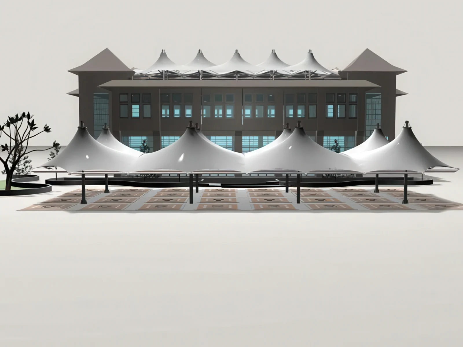 Тентовые ансамбли проект 52