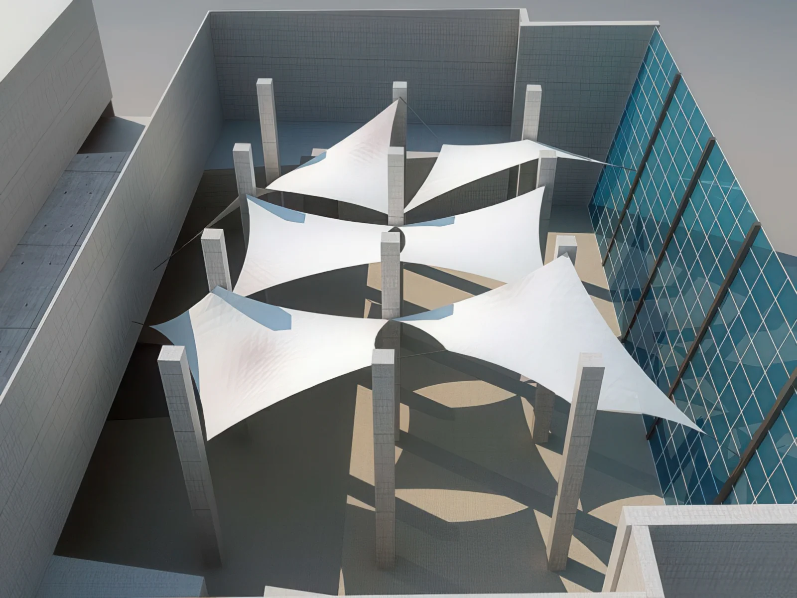 Тентовые ансамбли проект 56