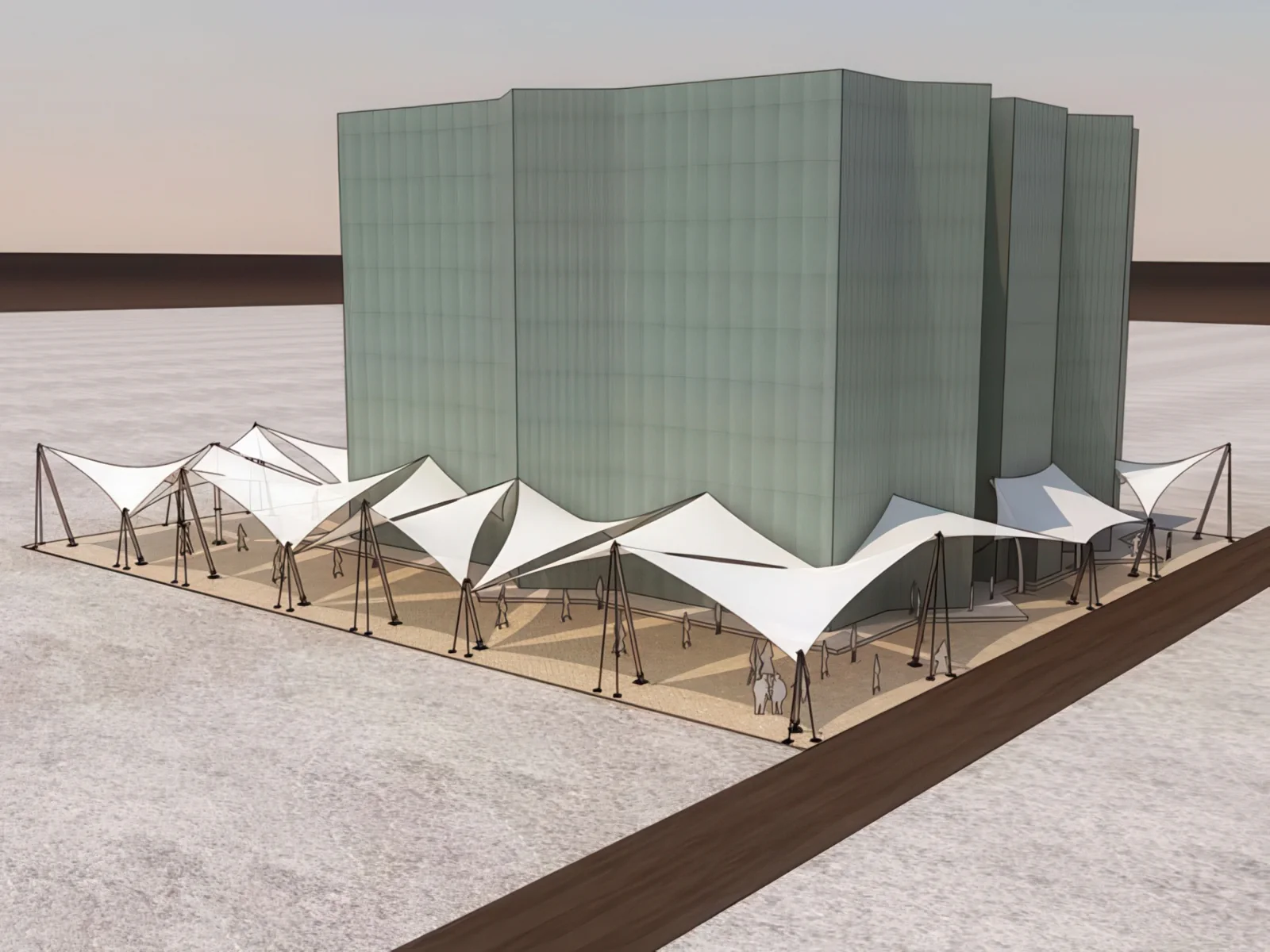 Тентовые ансамбли проект 61