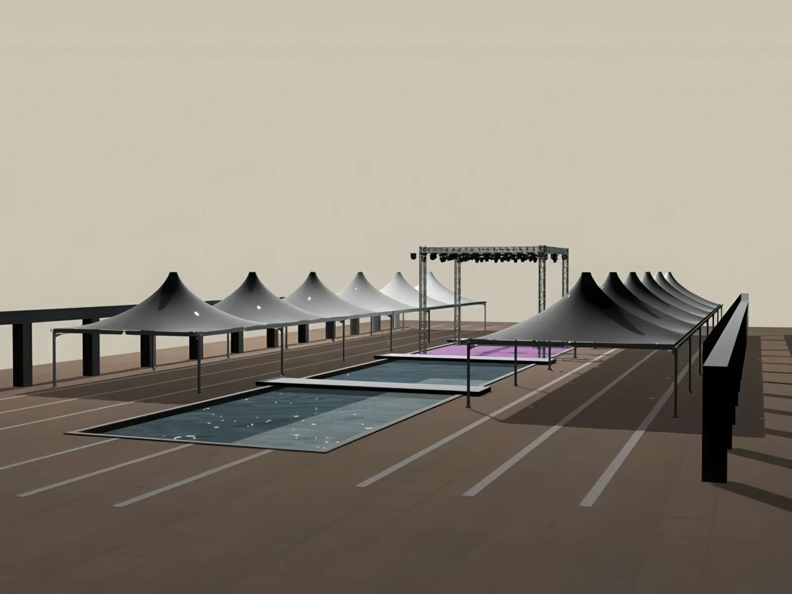 Тентовые ансамбли проект 63