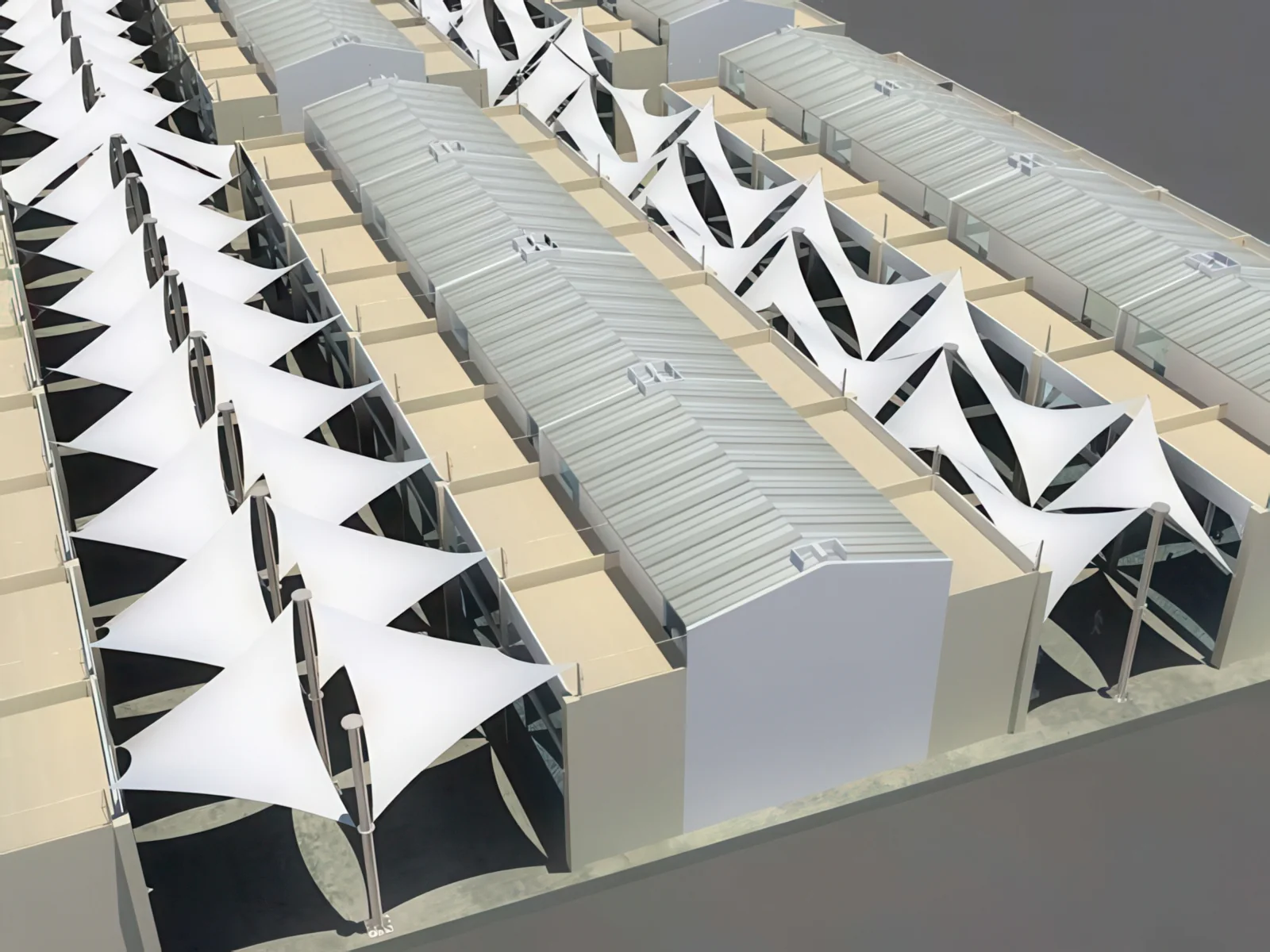 Тентовые ансамбли проект 64