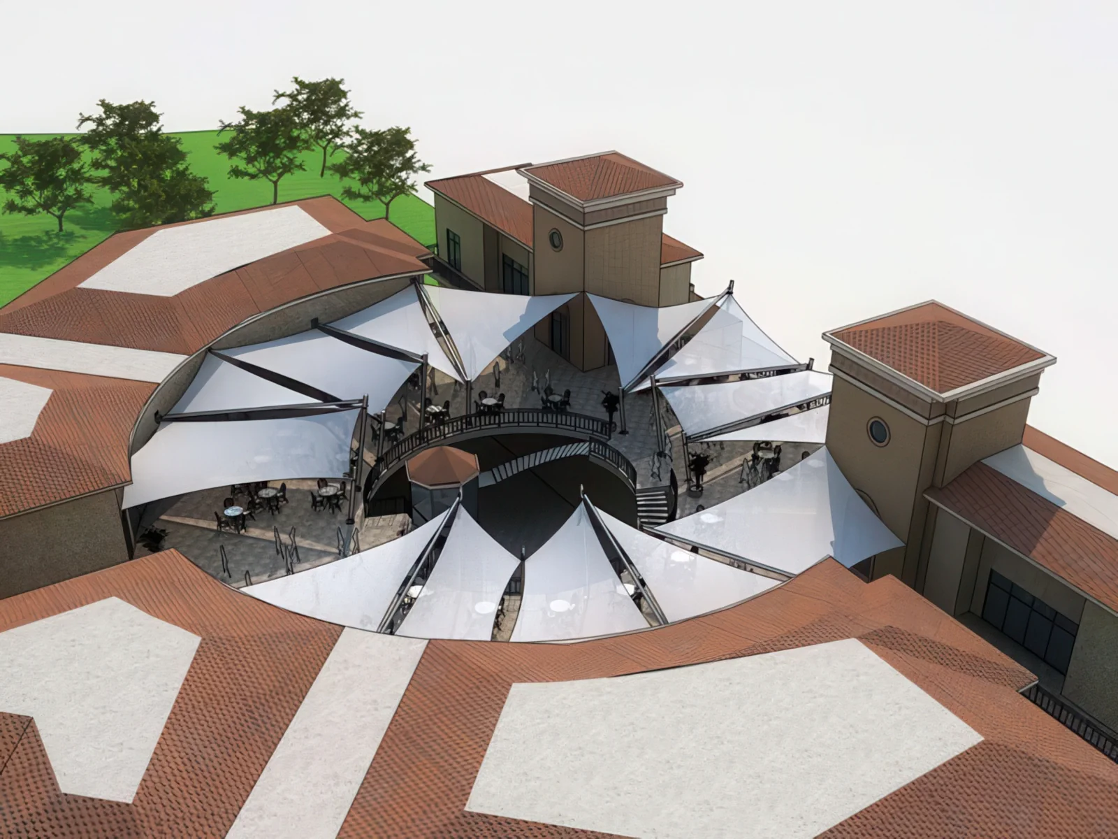 Тентовые ансамбли проект 65