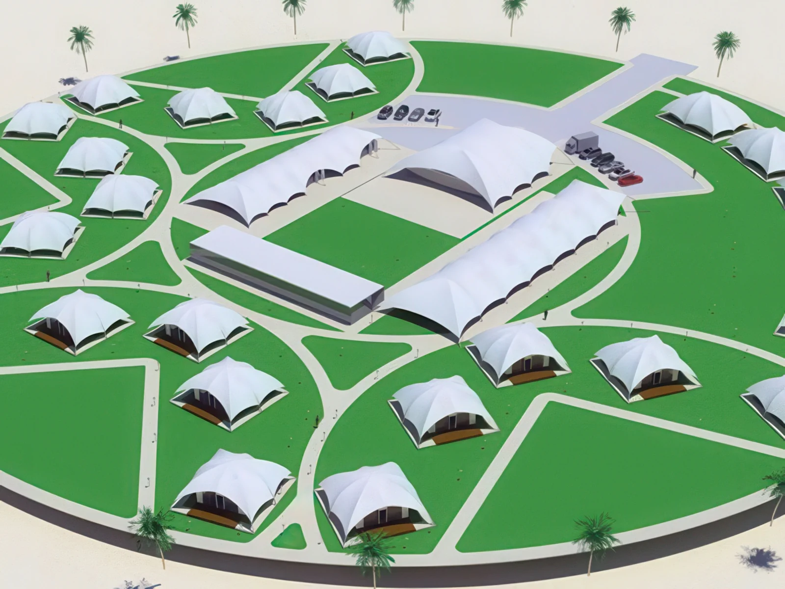 Тентовые ансамбли проект 69