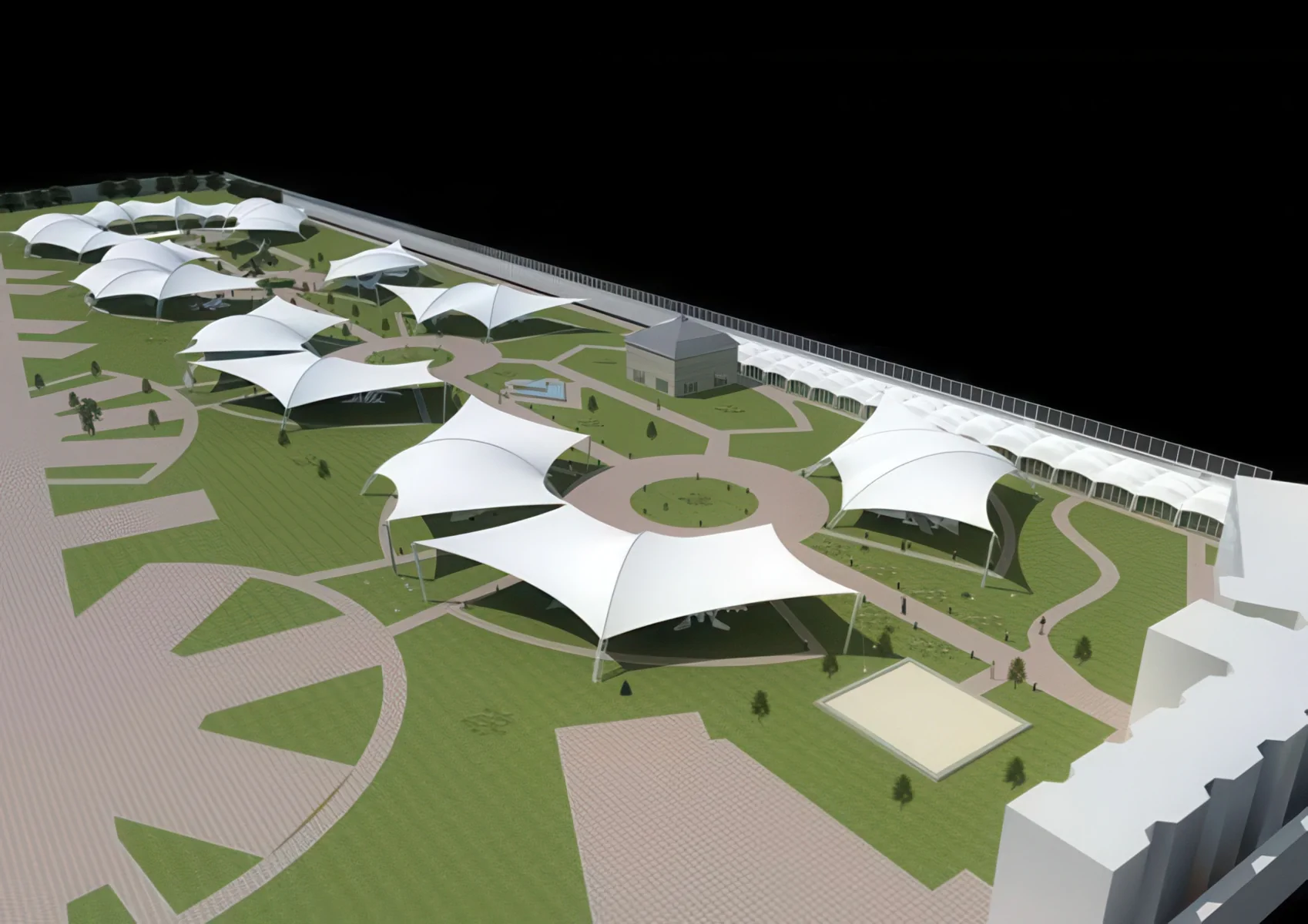 Тентовые ансамбли проект 84