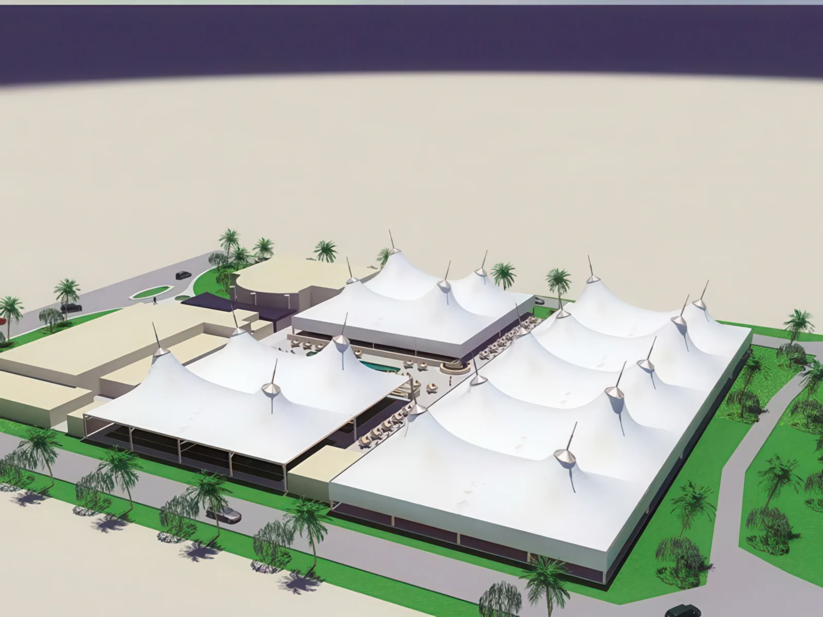 Тентовые ансамбли проект 98