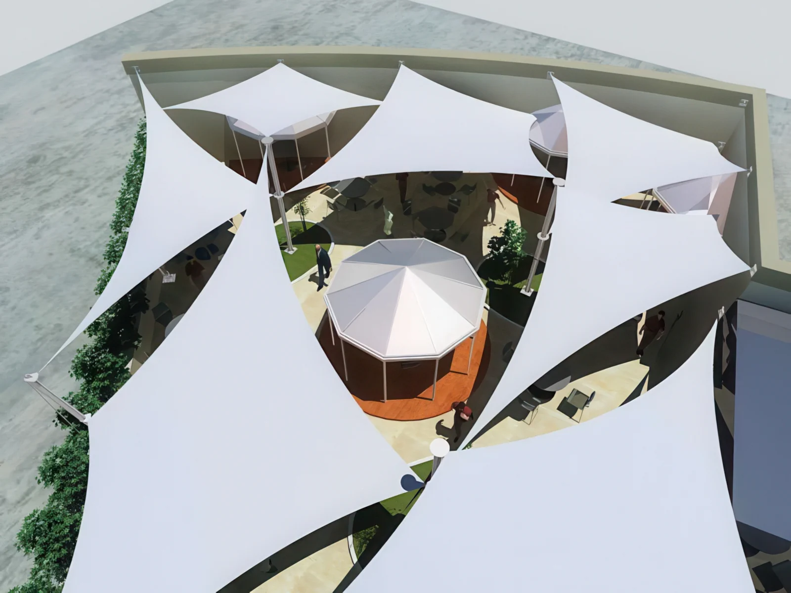 Тентовые ансамбли проект 102