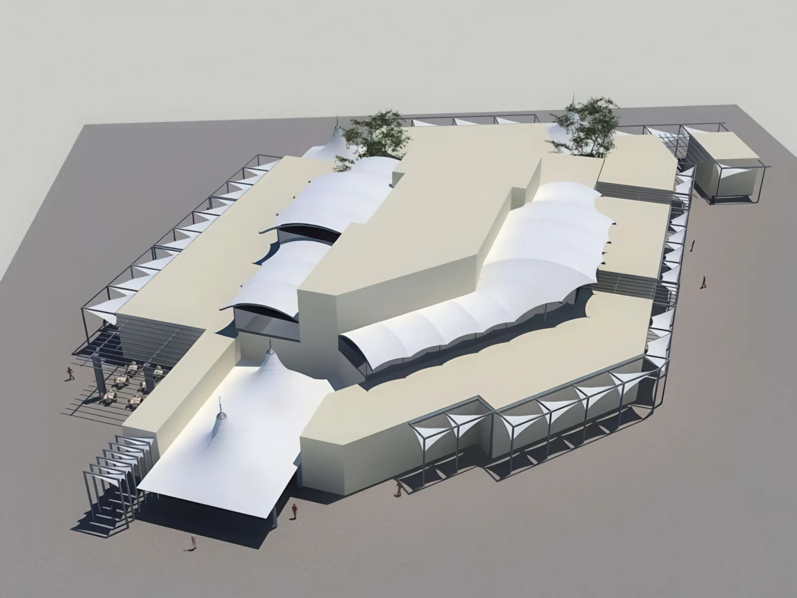 Тентовые ансамбли проект 106