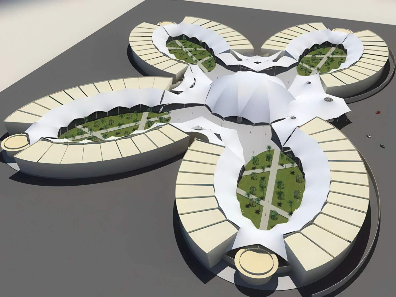 Тентовые ансамбли проект 107