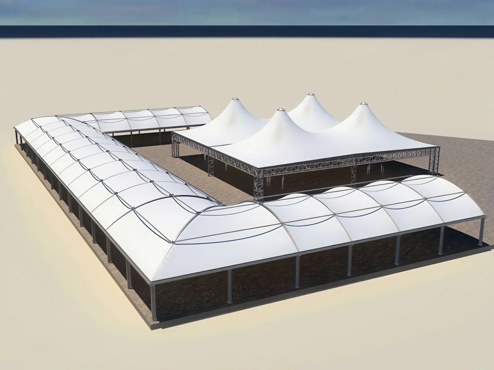 Тентовые ансамбли проект 112