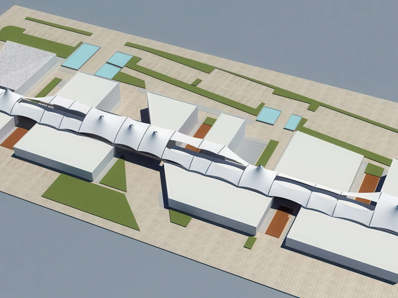 Тентовые ансамбли проект 117