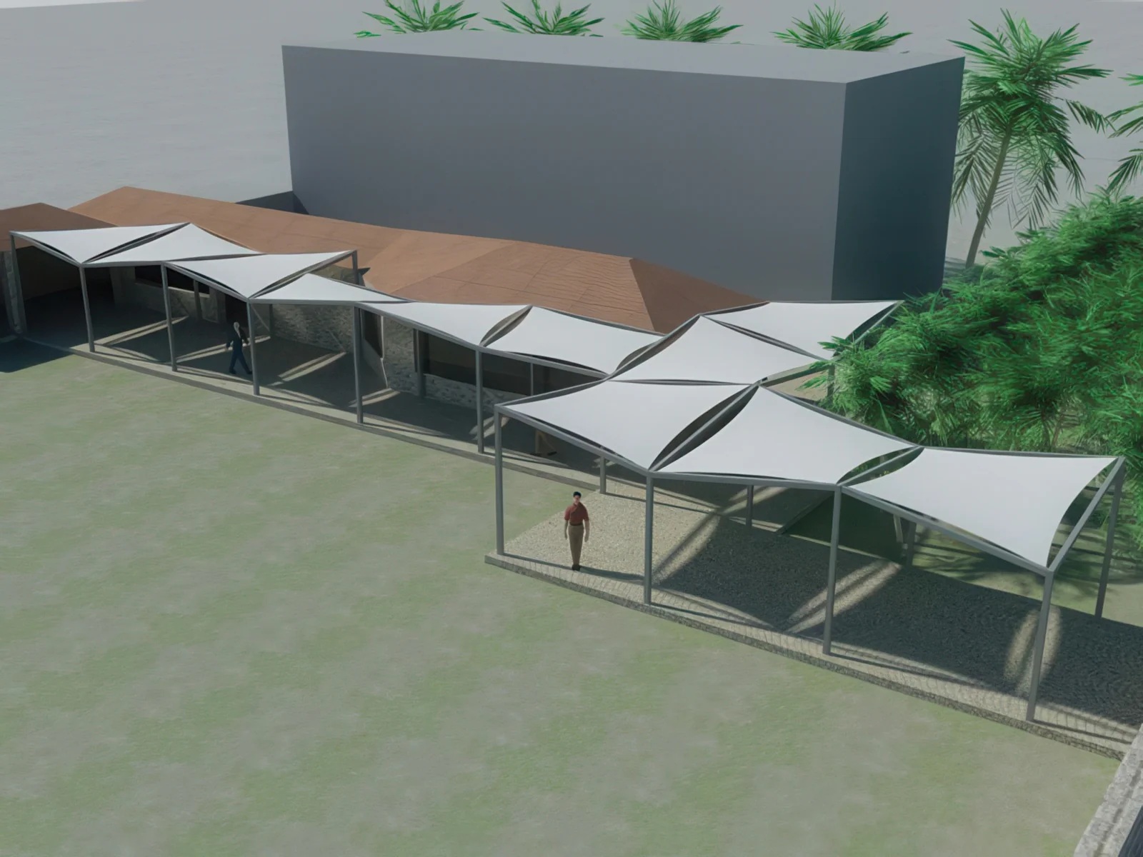 Тентовые ансамбли проект 121