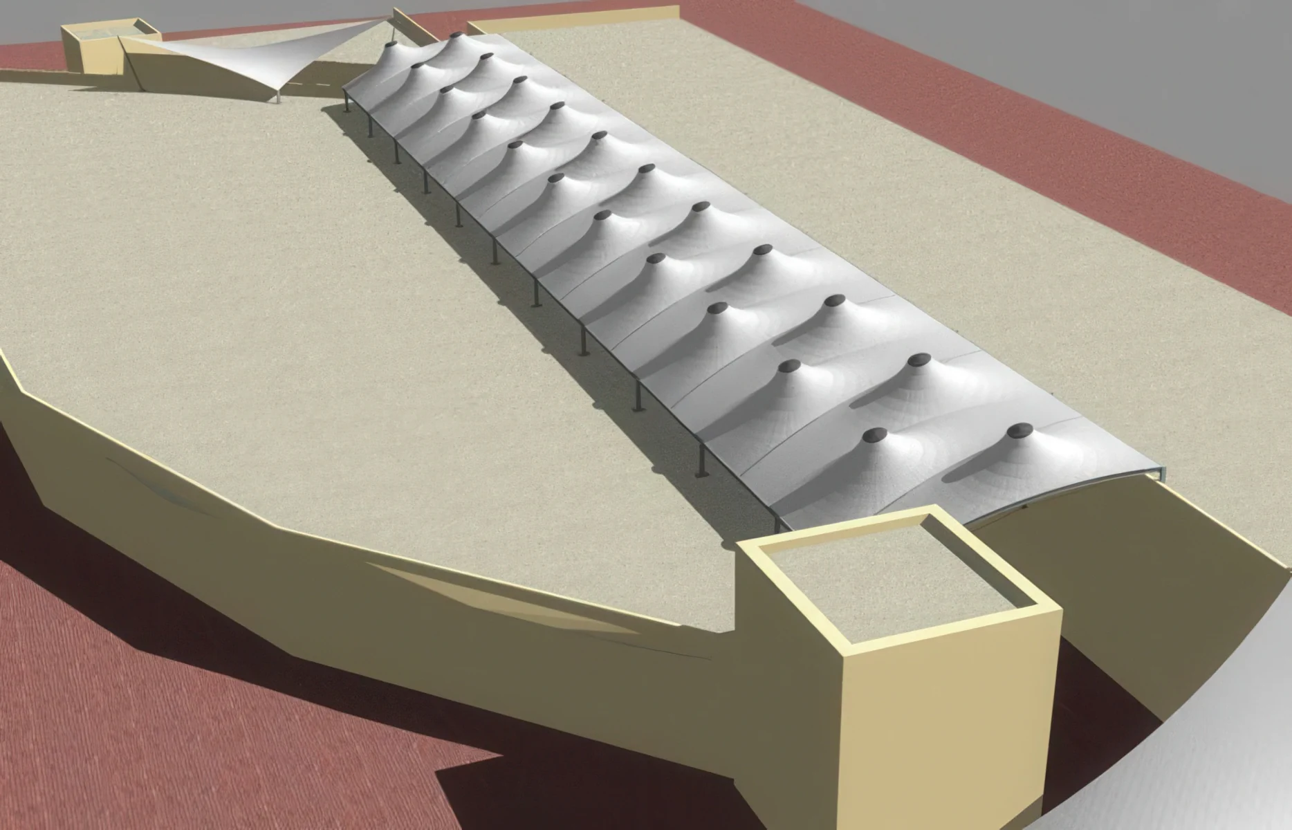 Тентовые ансамбли проект 123