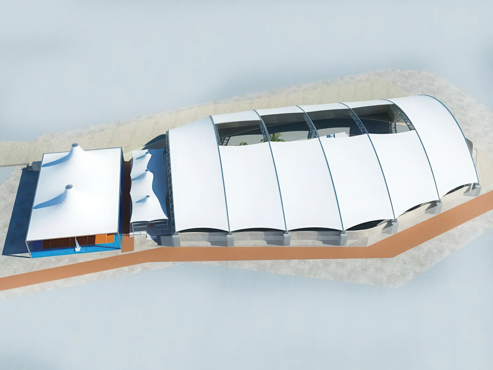 Тентовые ансамбли проект 137