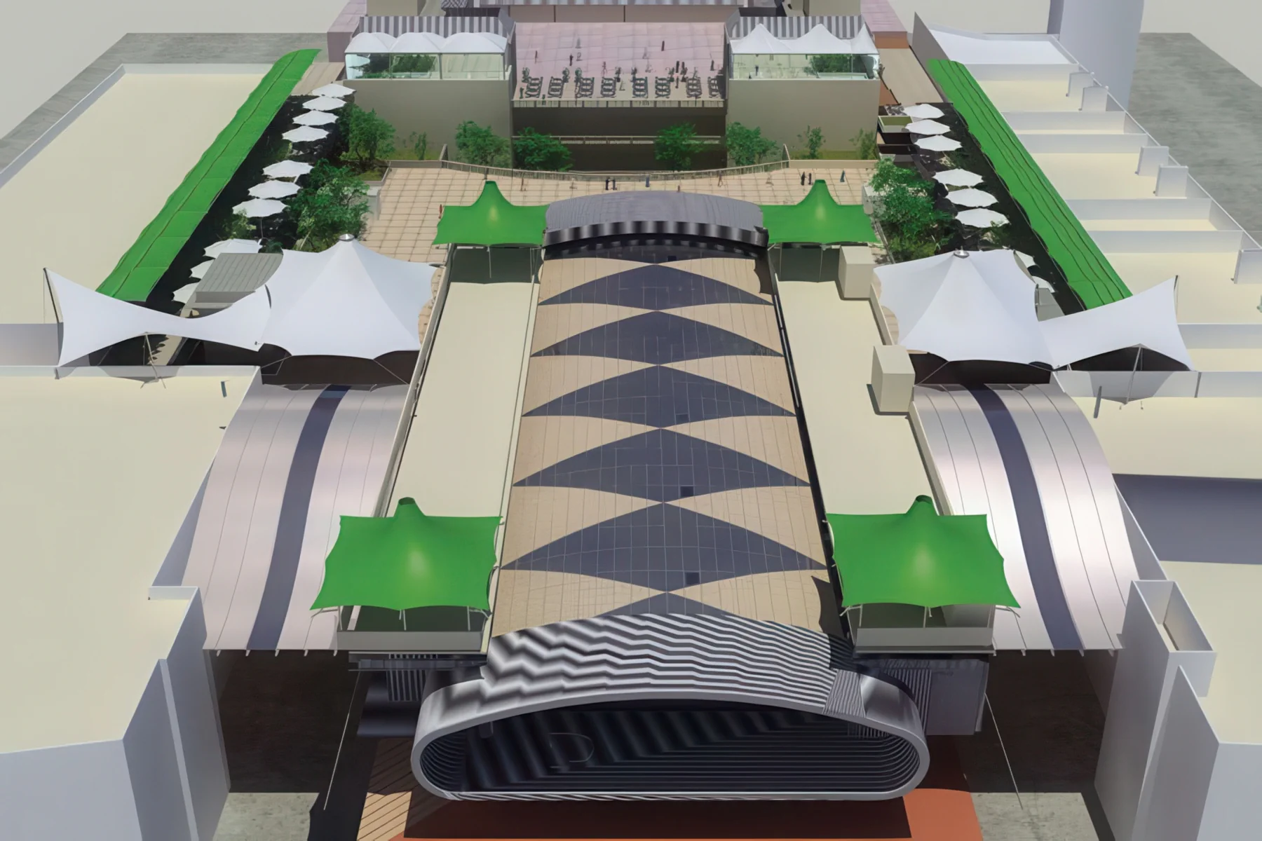 Тентовые ансамбли проект 147