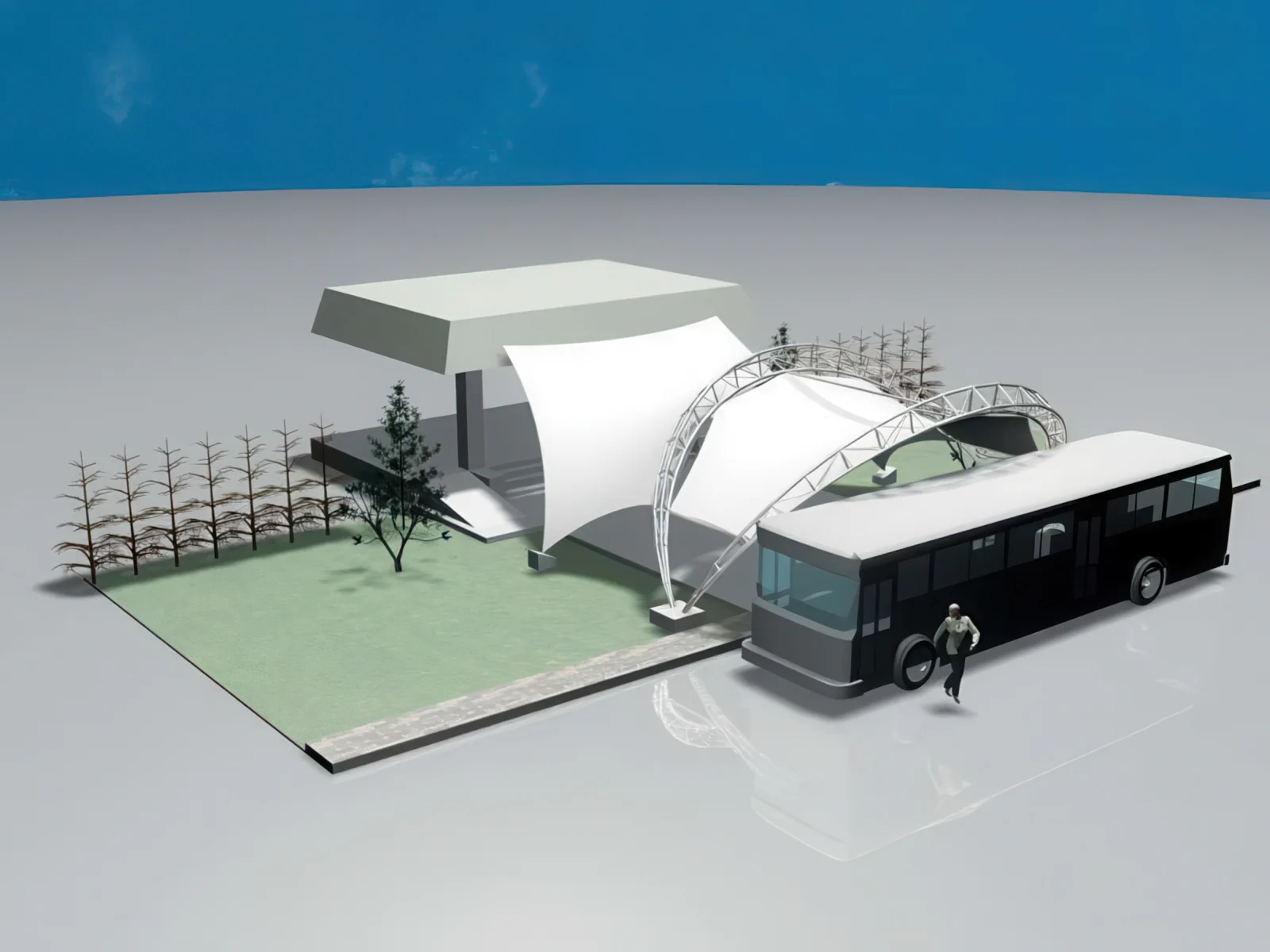 Тентовые входные группы проект 1