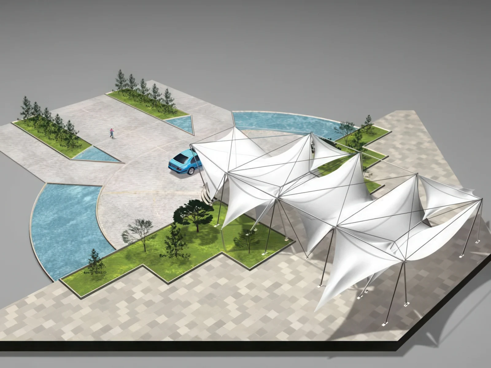 Тентовые входные группы проект 2