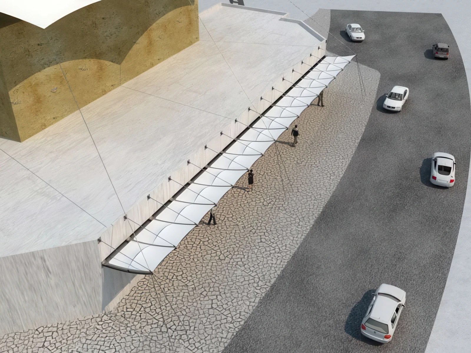 Тентовые входные группы проект 6