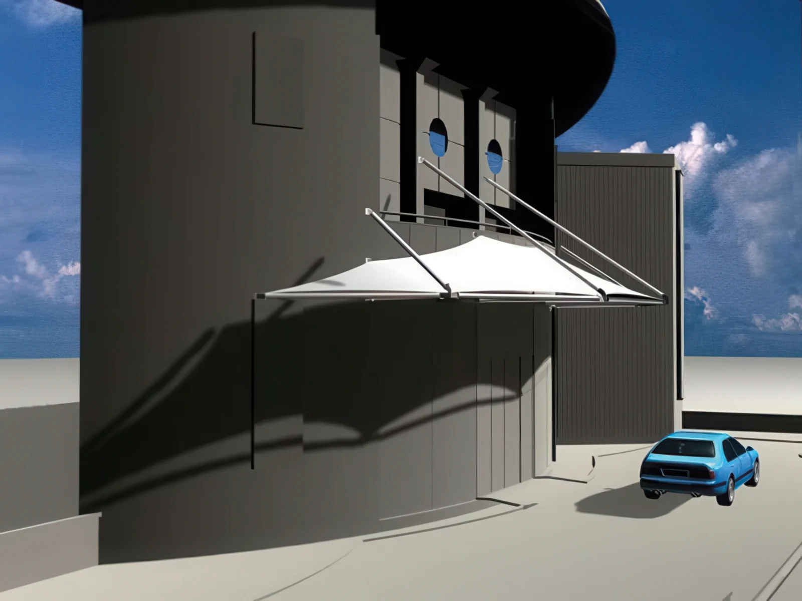 Тентовые входные группы проект 7