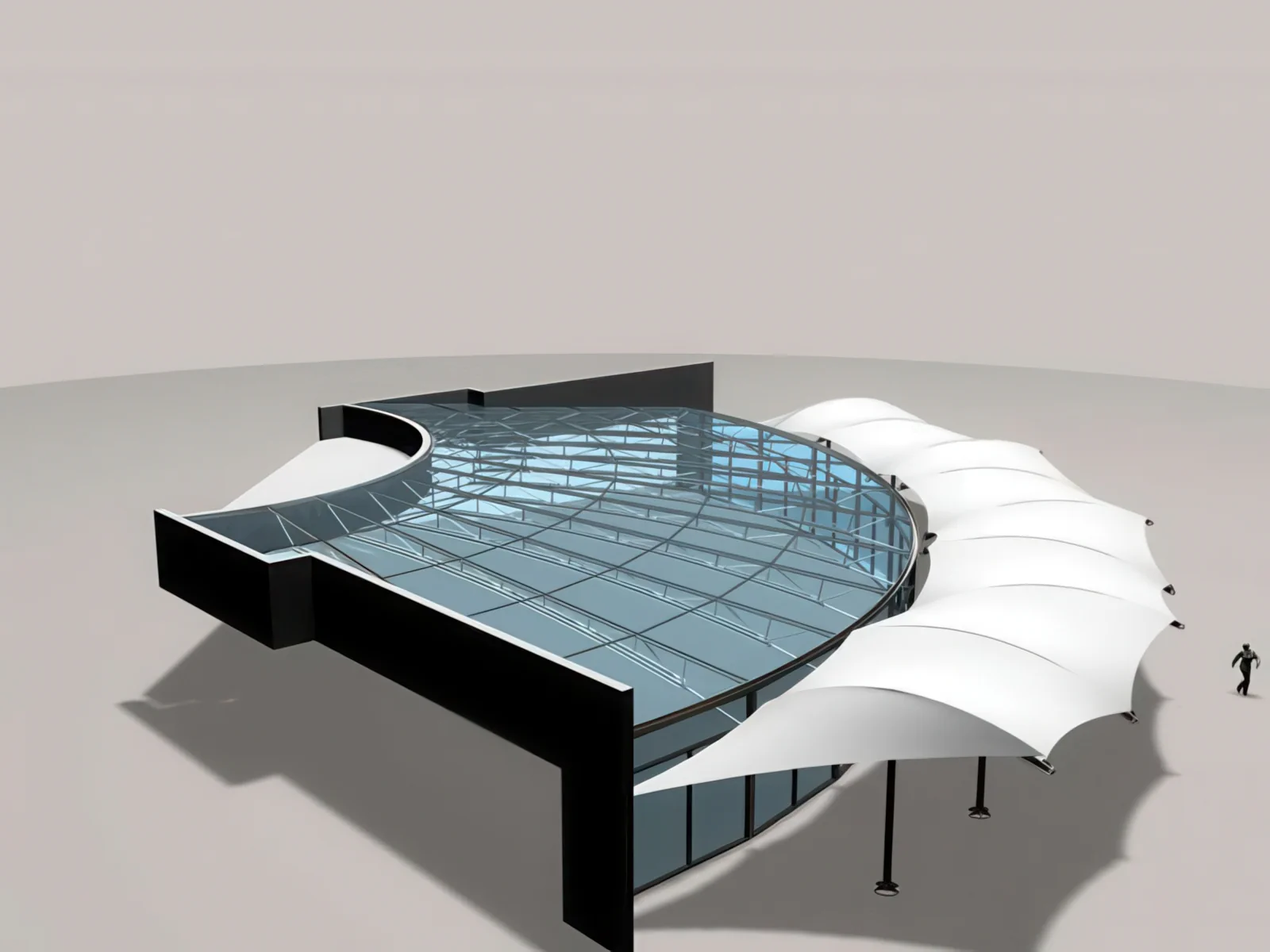 Тентовые входные группы проект 9