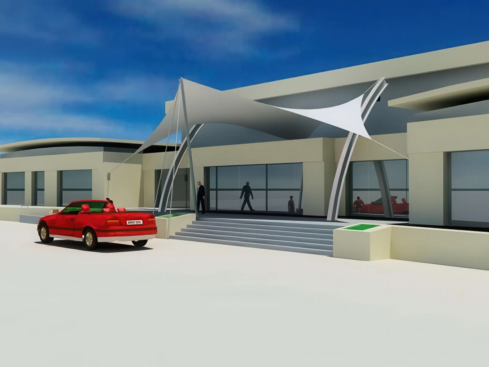 Тентовые входные группы проект 26