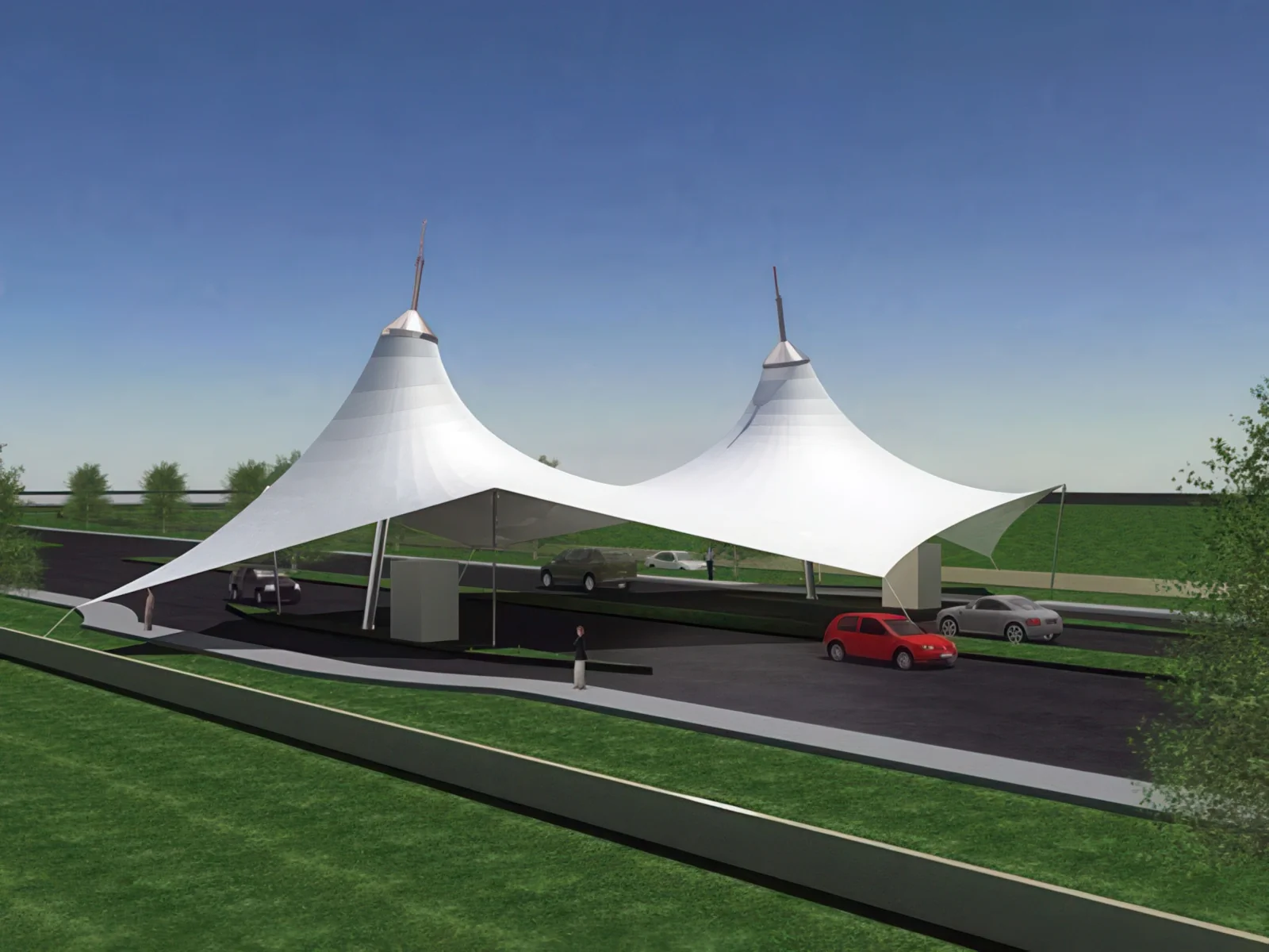 Тентовые входные группы проект 34