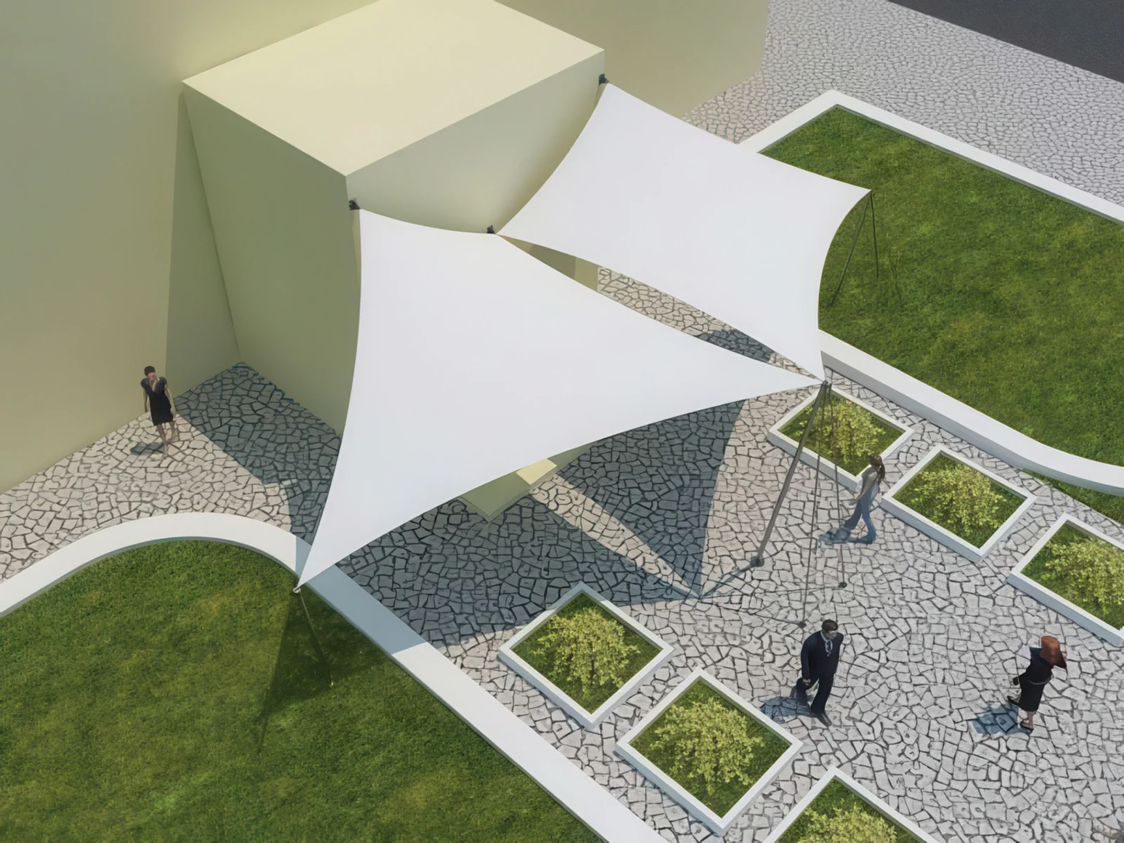 Тентовые входные группы проект 61