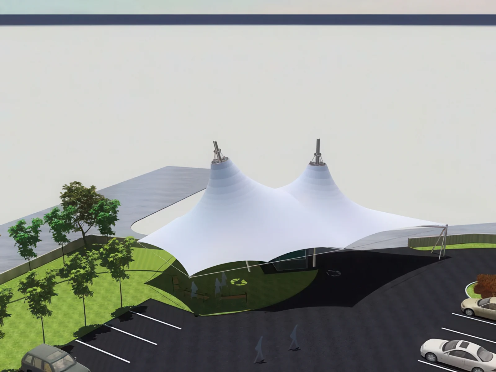 Тентовые входные группы проект 62