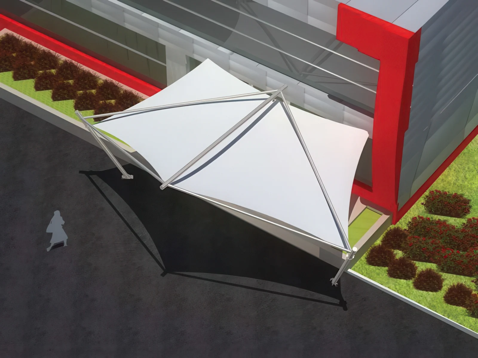 Тентовые входные группы проект 64