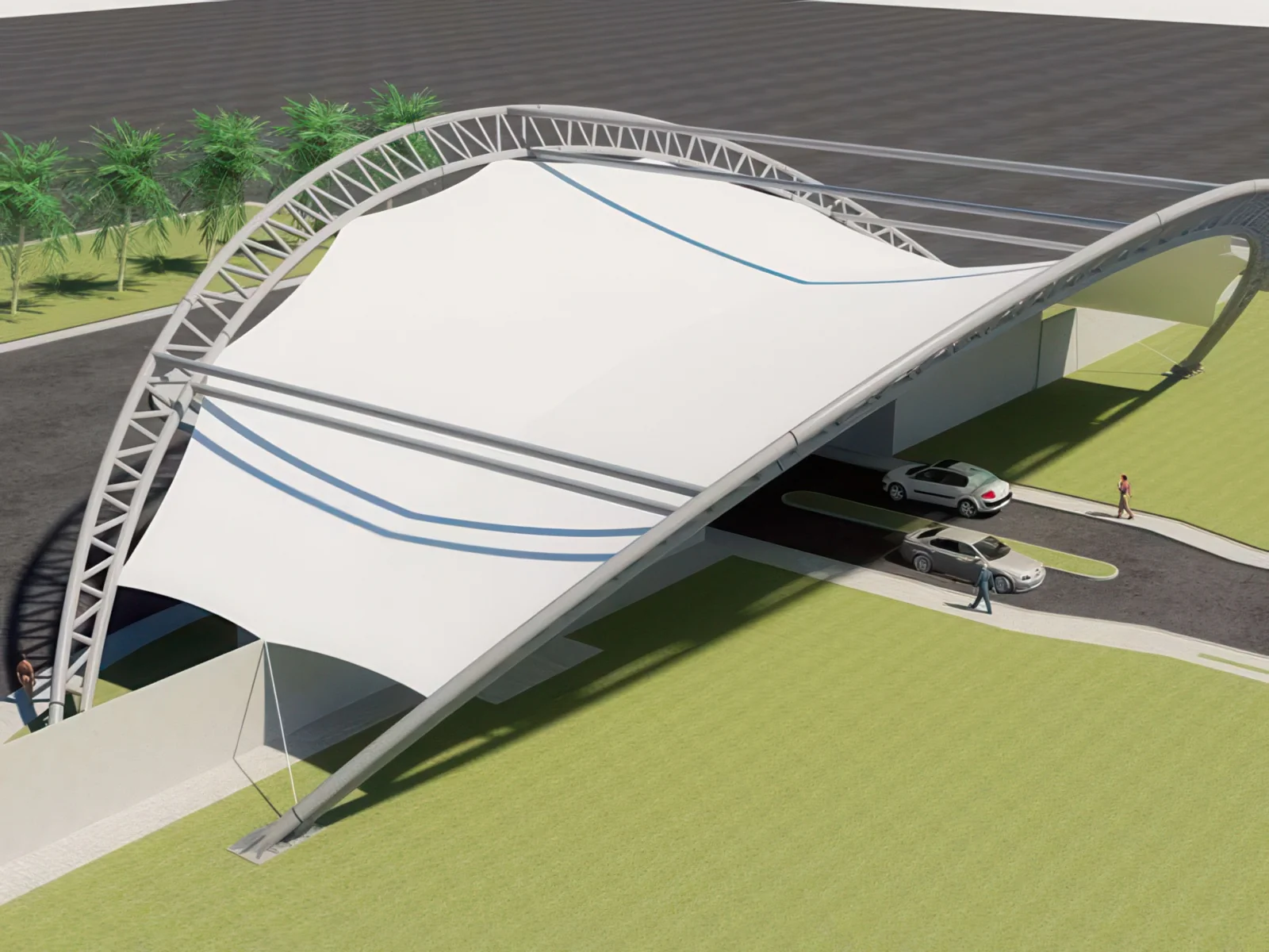 Тентовые входные группы проект 71