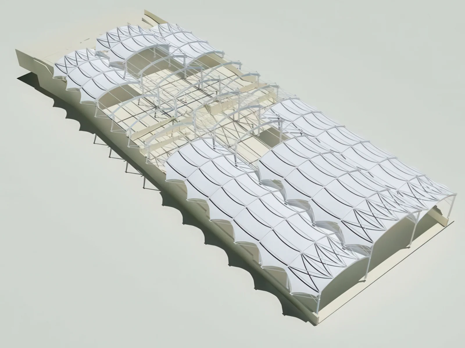 Навесы для рынков проект 3