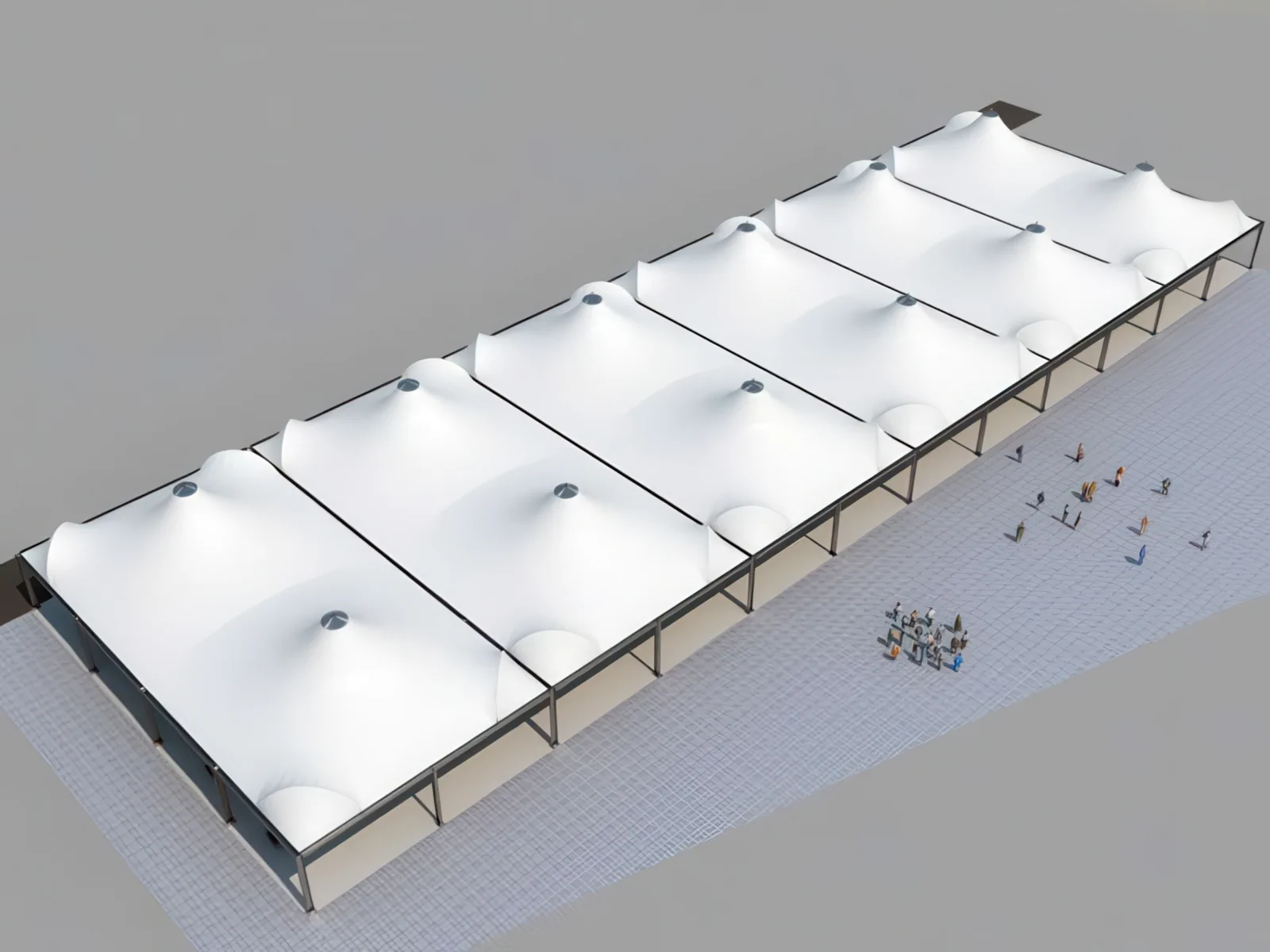 Навесы для рынков проект 11