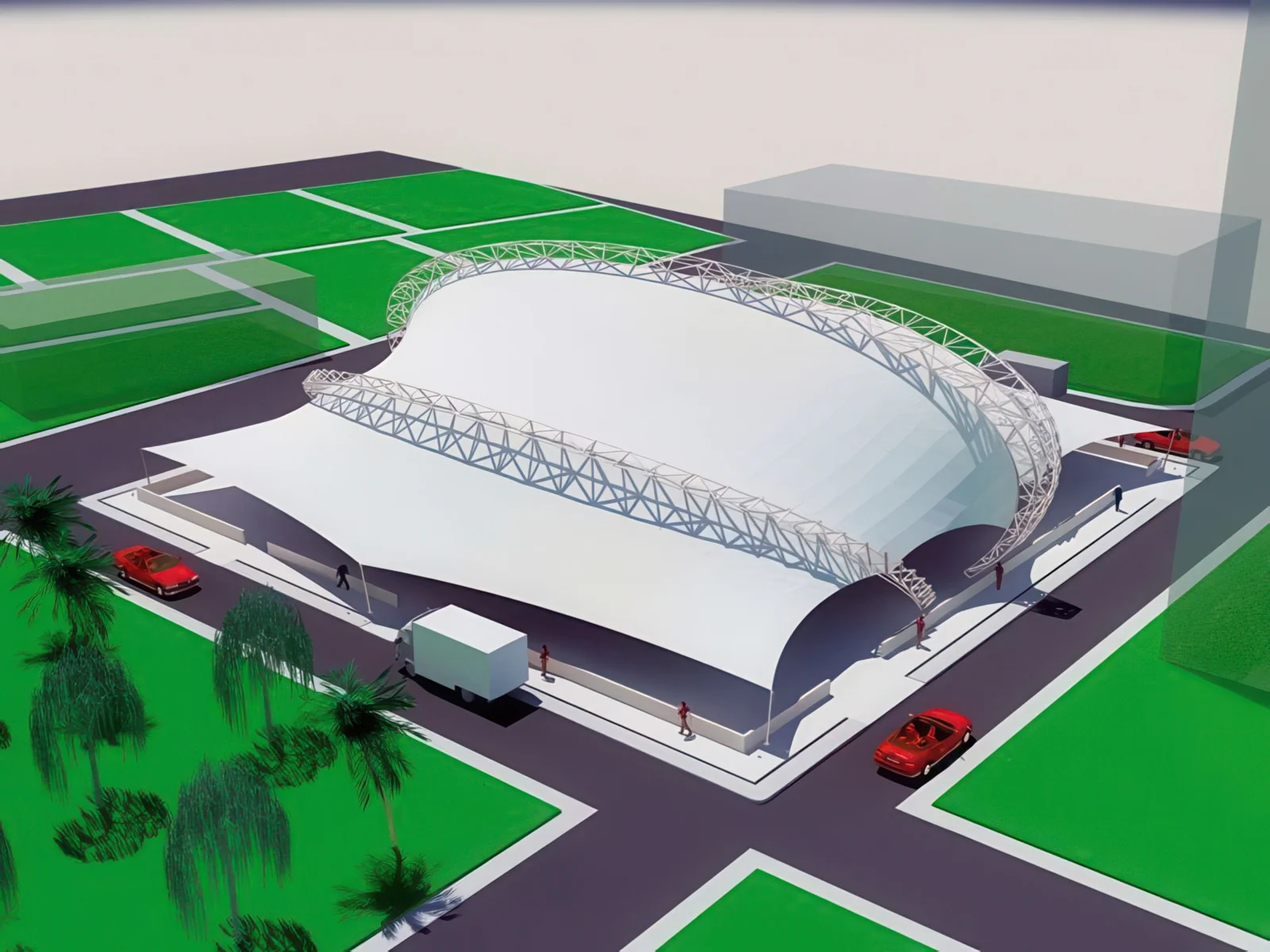 Навесы для рынков проект 13