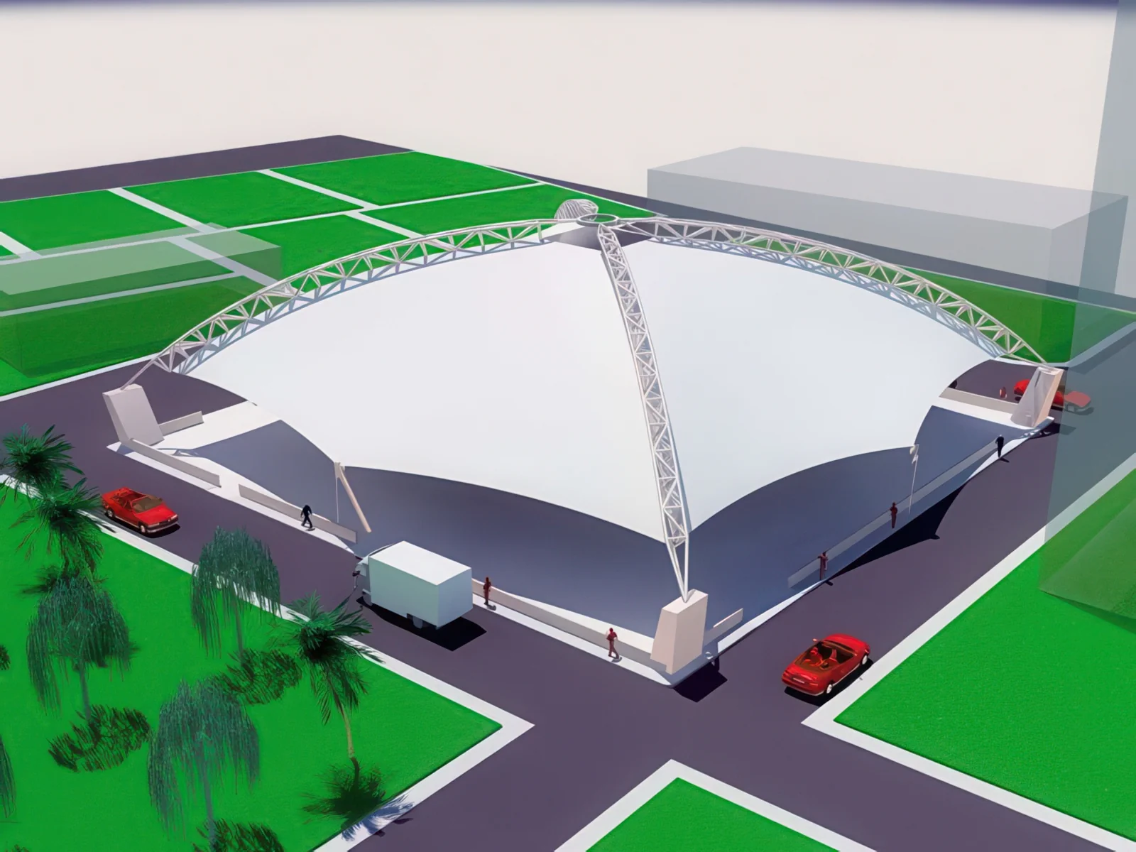 Навесы для рынков проект 18