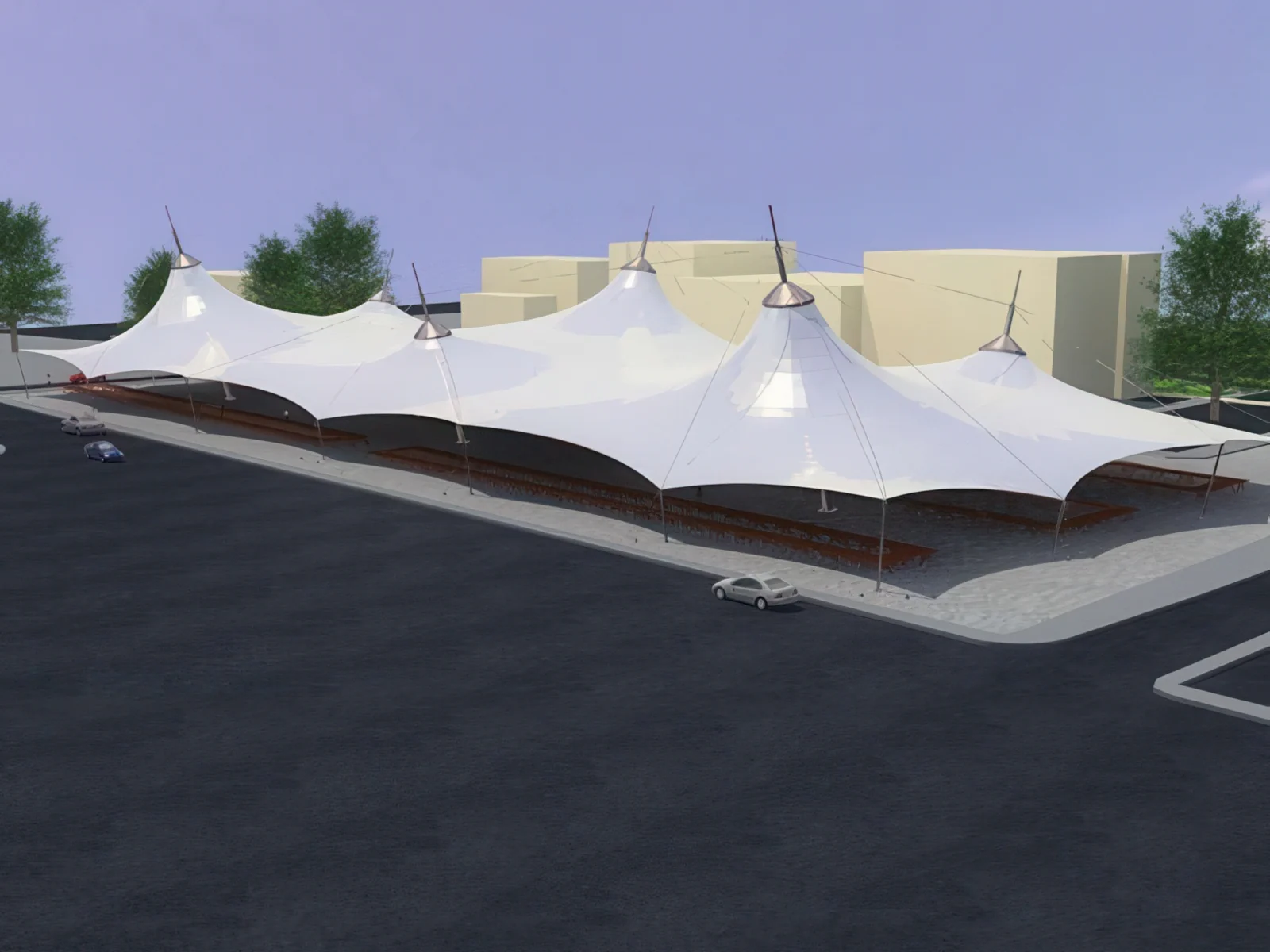 Навесы для рынков проект 33