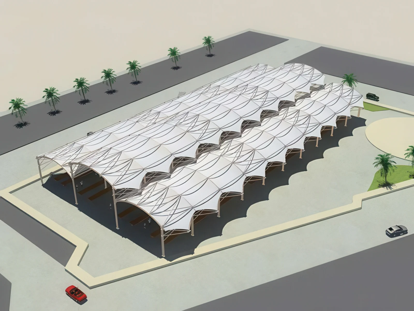 Навесы для рынков проект 41