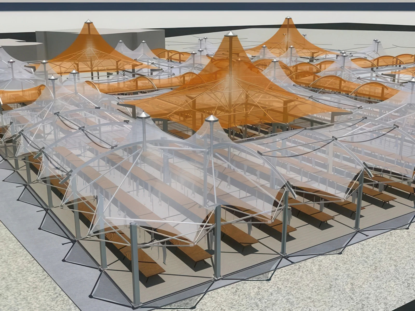 Навесы для рынков проект 64