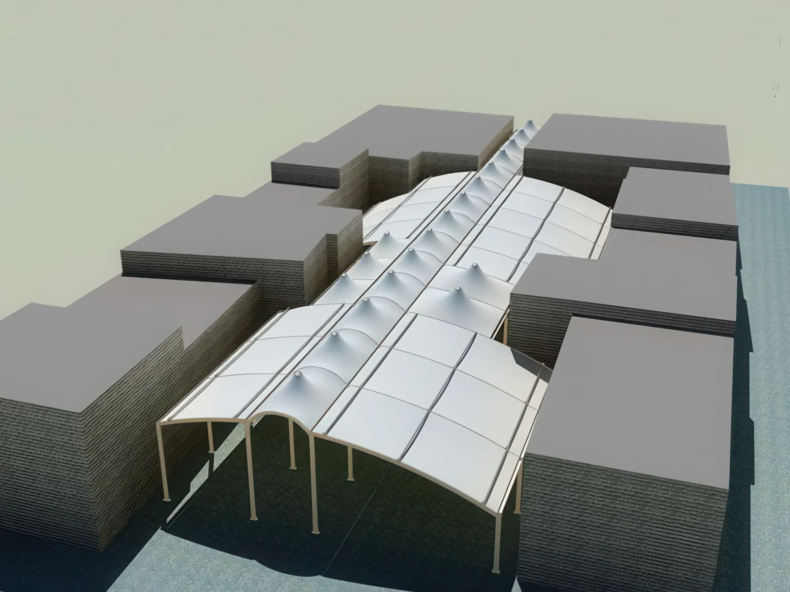 Навесы для рынков проект 71