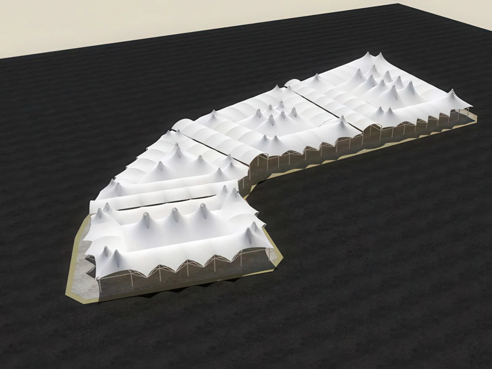 Навесы для рынков проект 73